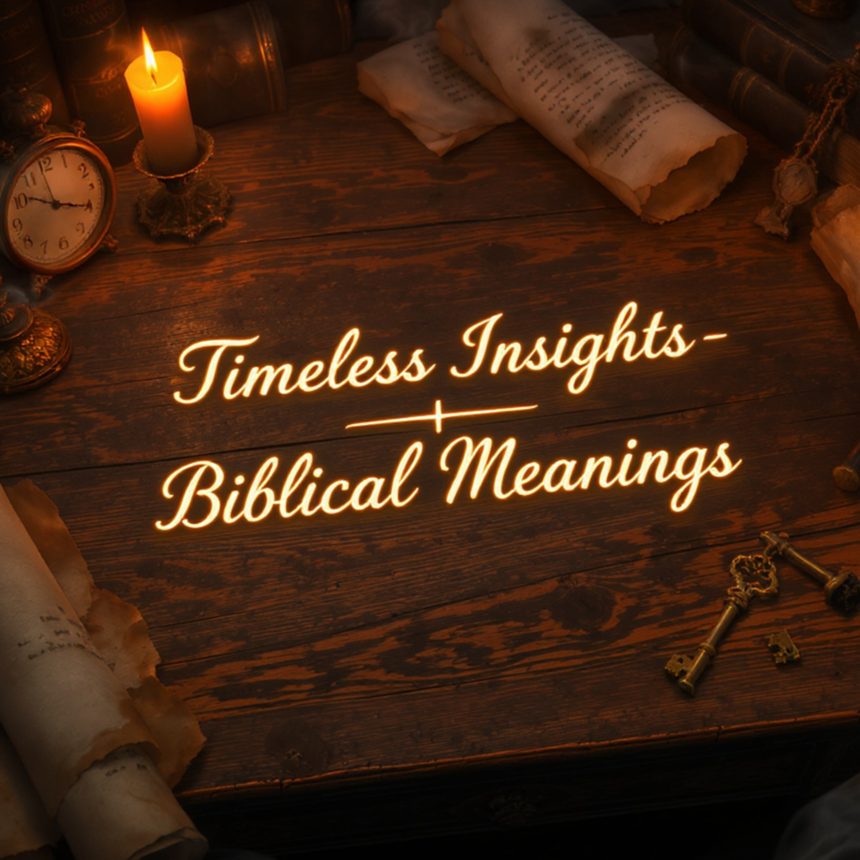 Timeless Insights - Biblical Meanings episode artwork