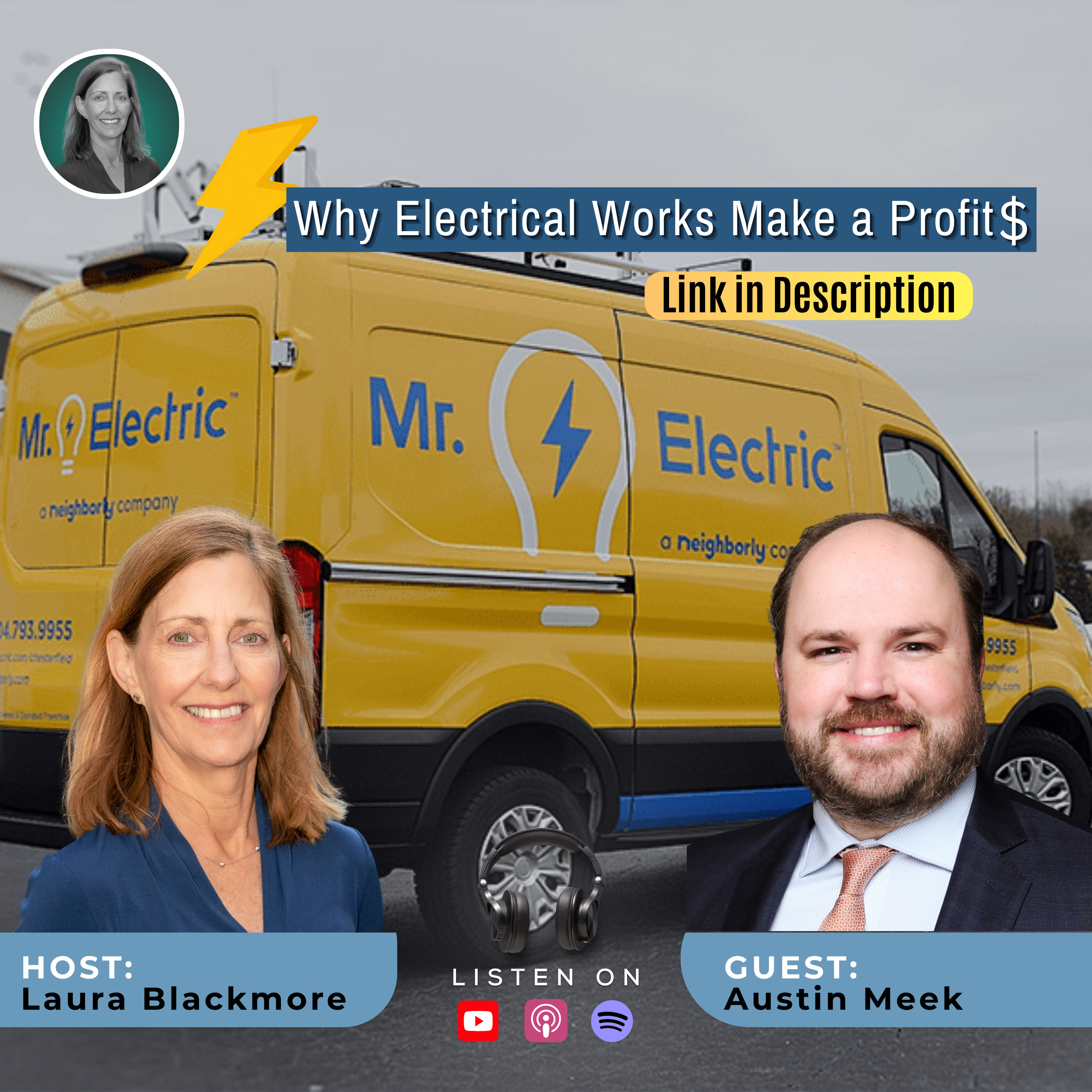 The Work of Mr. Electric Explained with Austin Meek | Franchise Focus Podcast | Hosted By Laura Blackmore #FranchiseFocus #Blackmore  episode artwork