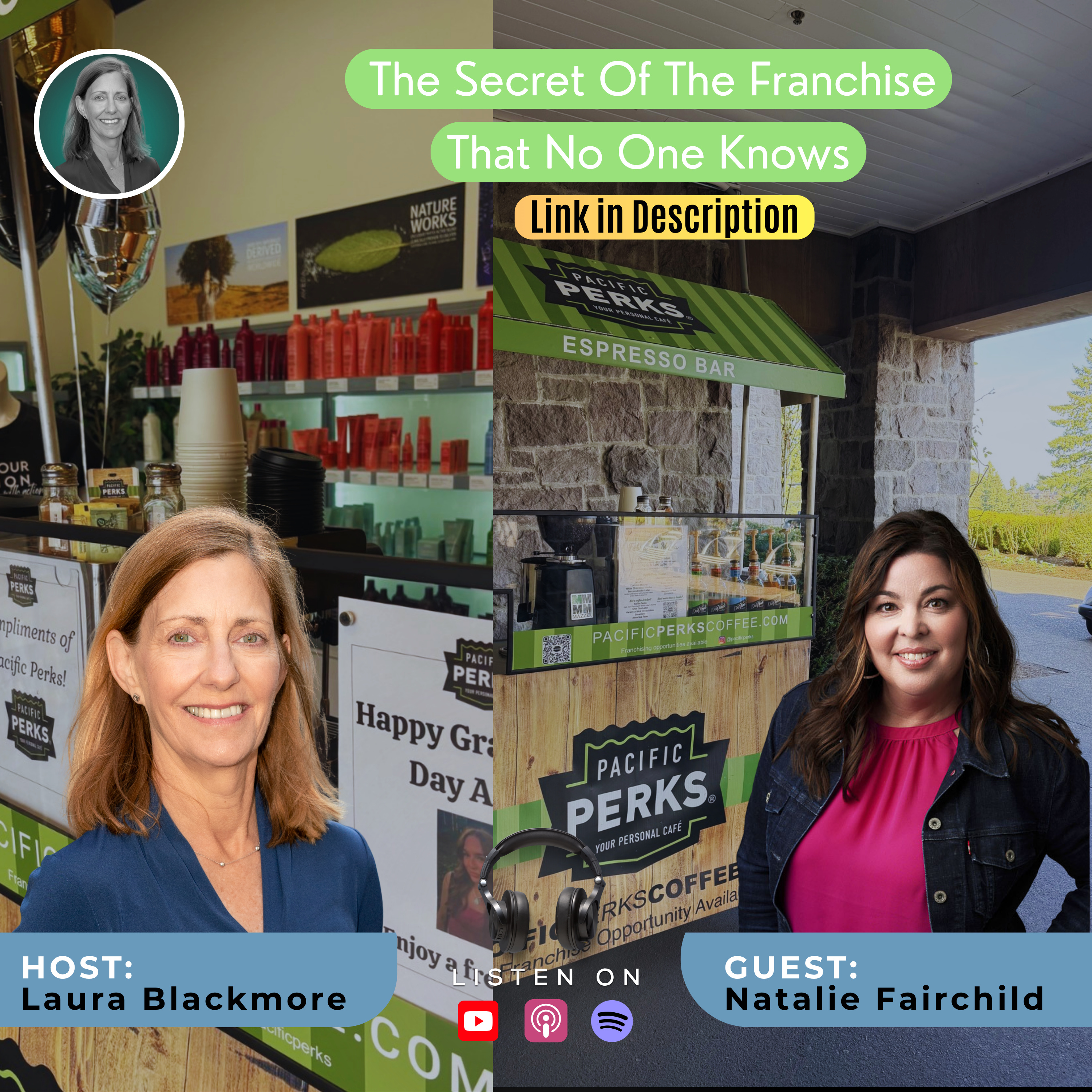 Pacific Perks A Joyful Business Concept with Natalie Fairchild | Franchise Focus Podcast | Hosted By Laura Blackmore #FranchiseFocus #Blackmore episode artwork