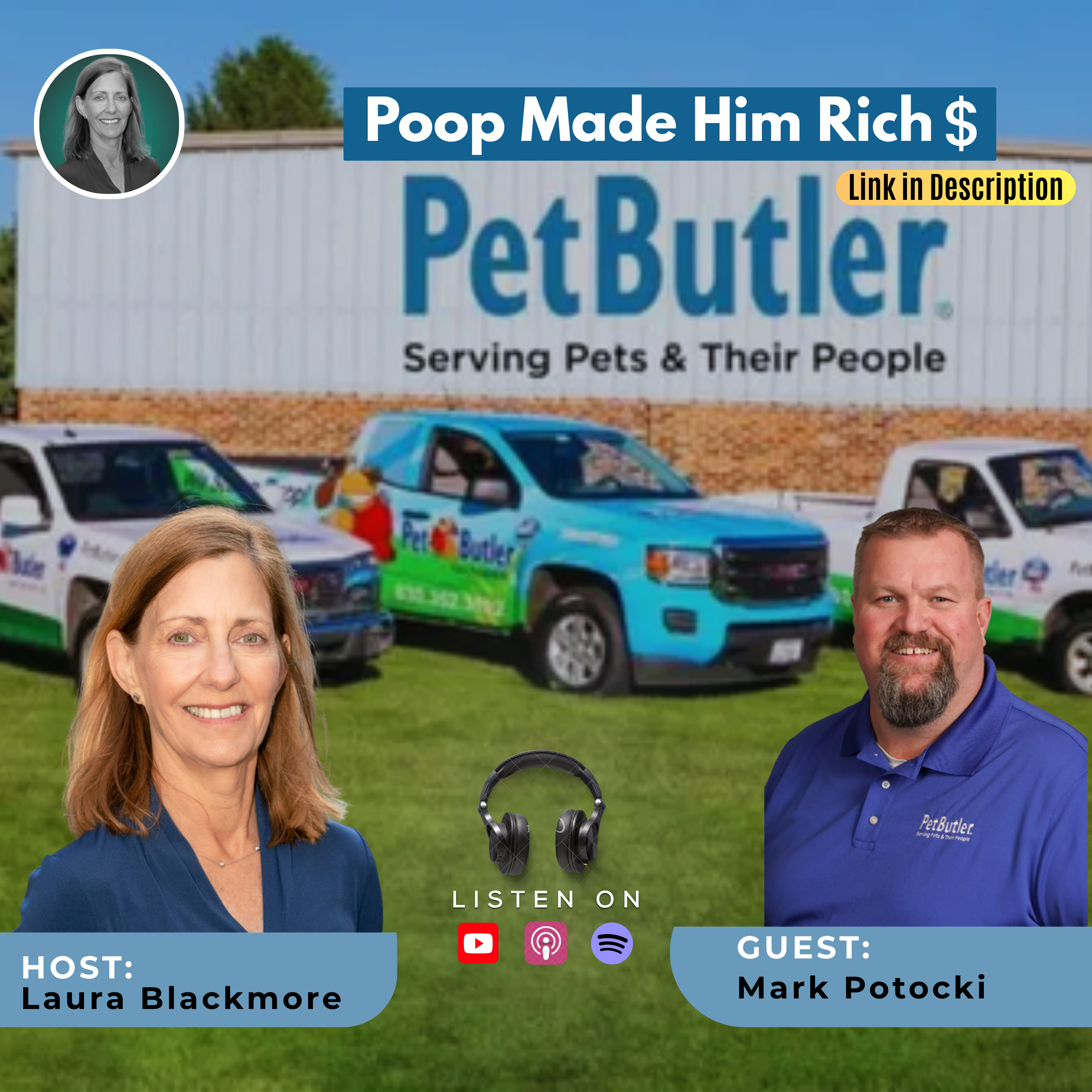 Pet Waste Removal Not Just a Dirty Job With Mark Potocki | Franchise Focus Podcast | Hosted By Laura Blackmore #FranchiseFocus #Blackmore episode artwork