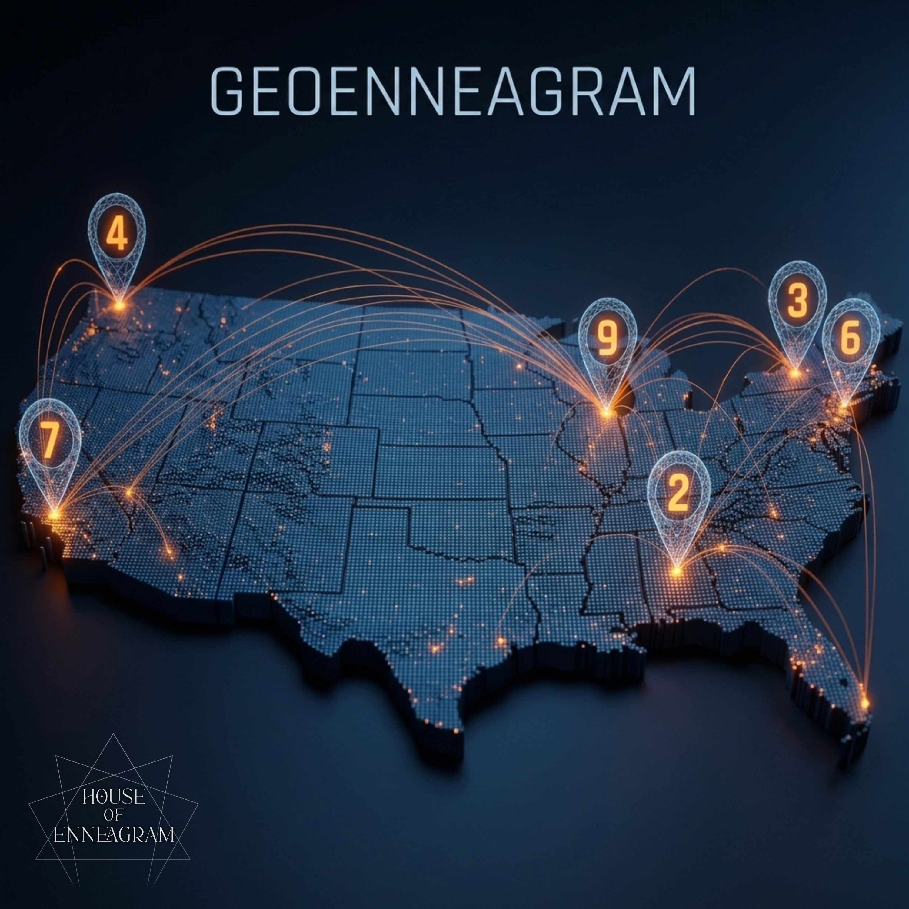 The GeoEnneagram episode artwork