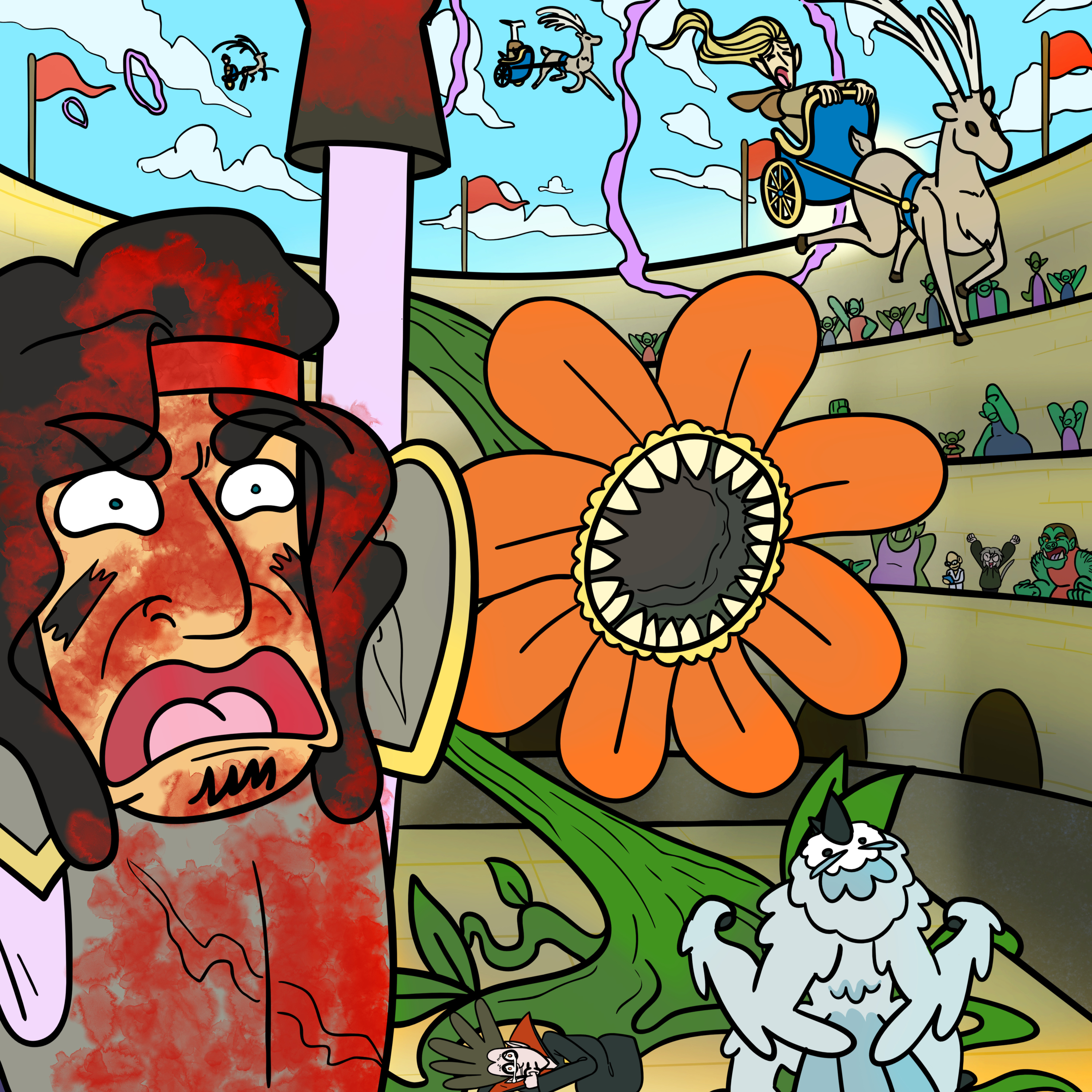 Du sang, des tripes et des boyaux !