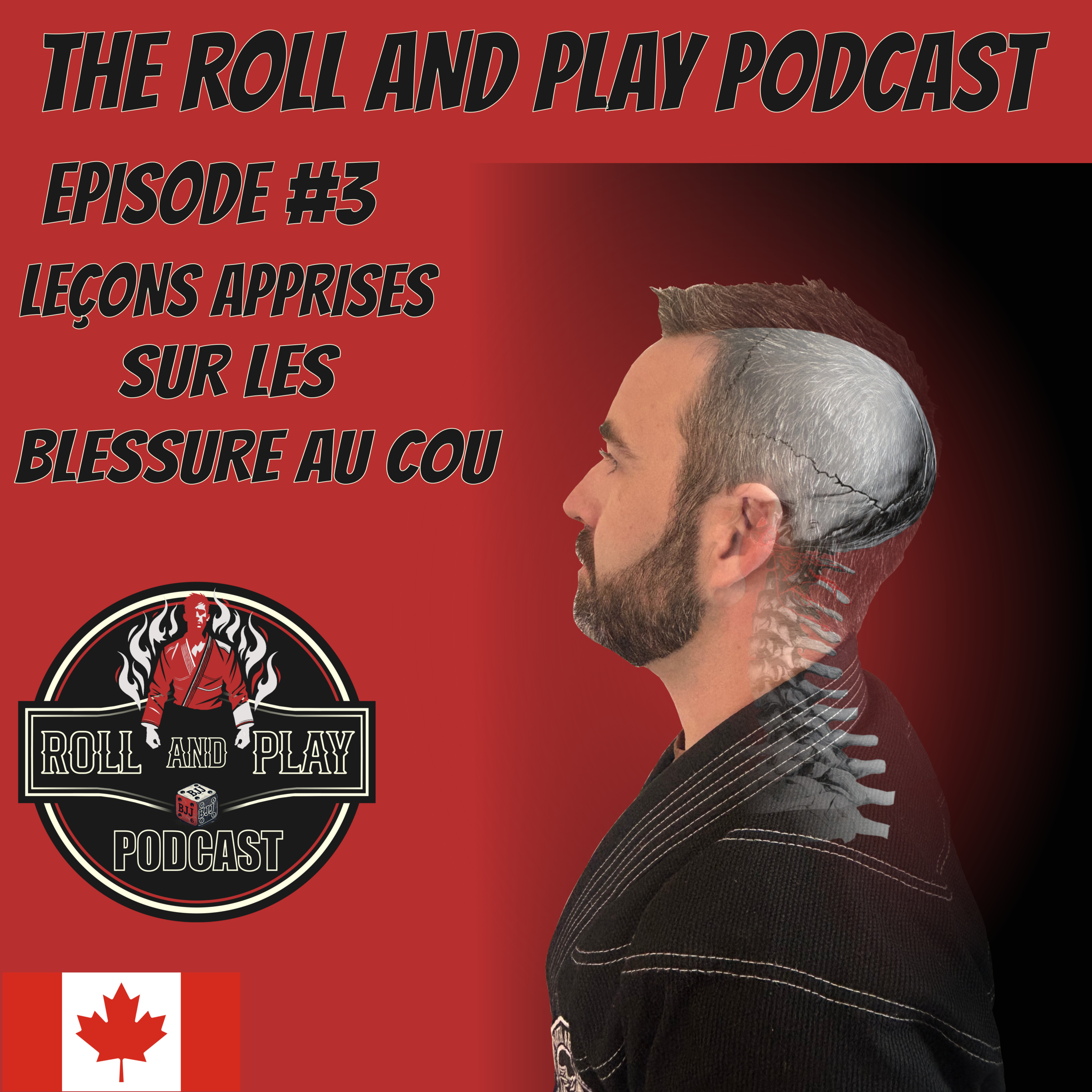 Épisode #3 – Blessure au cou en BJJ episode artwork