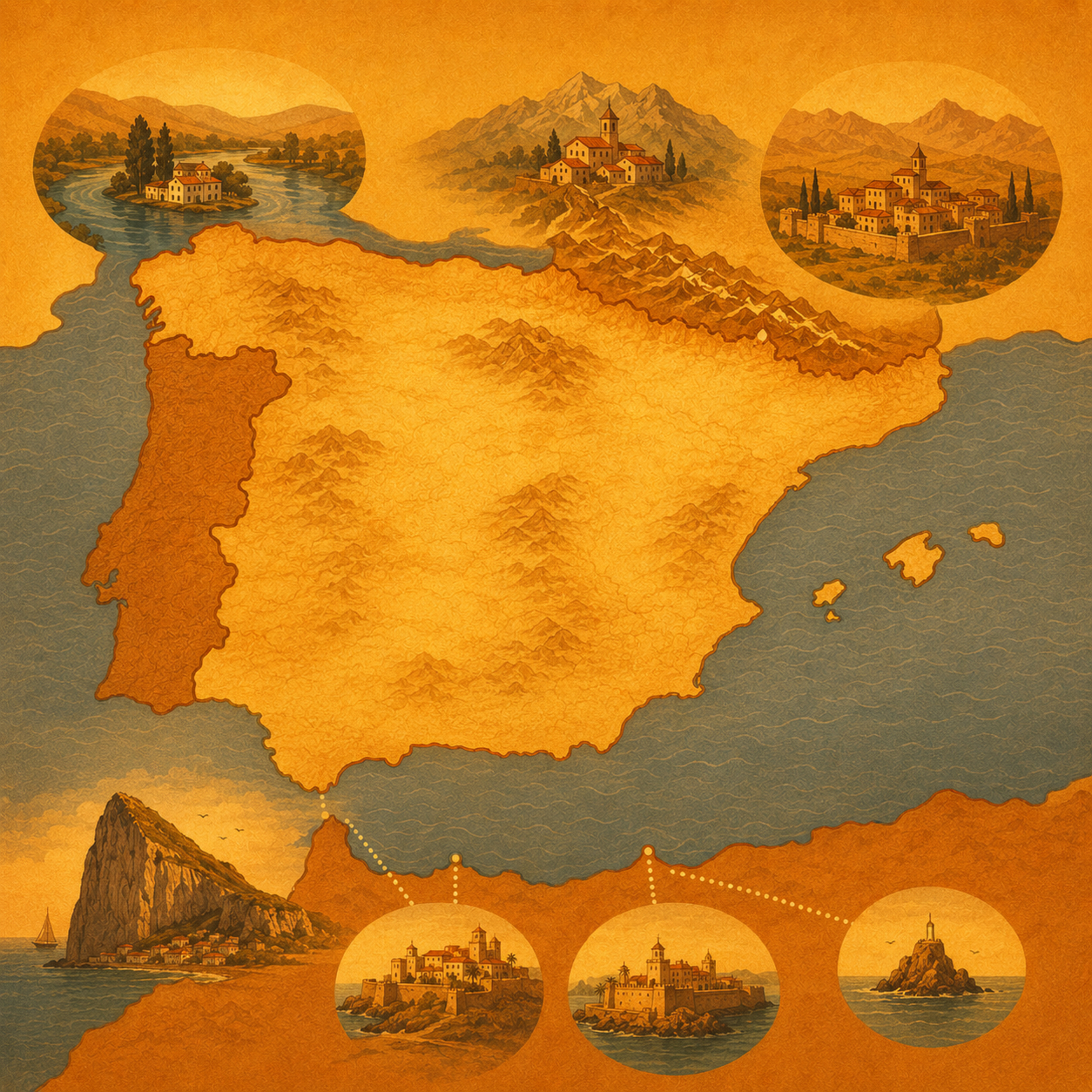 E3 - ¿Cuántas fronteras tiene España?