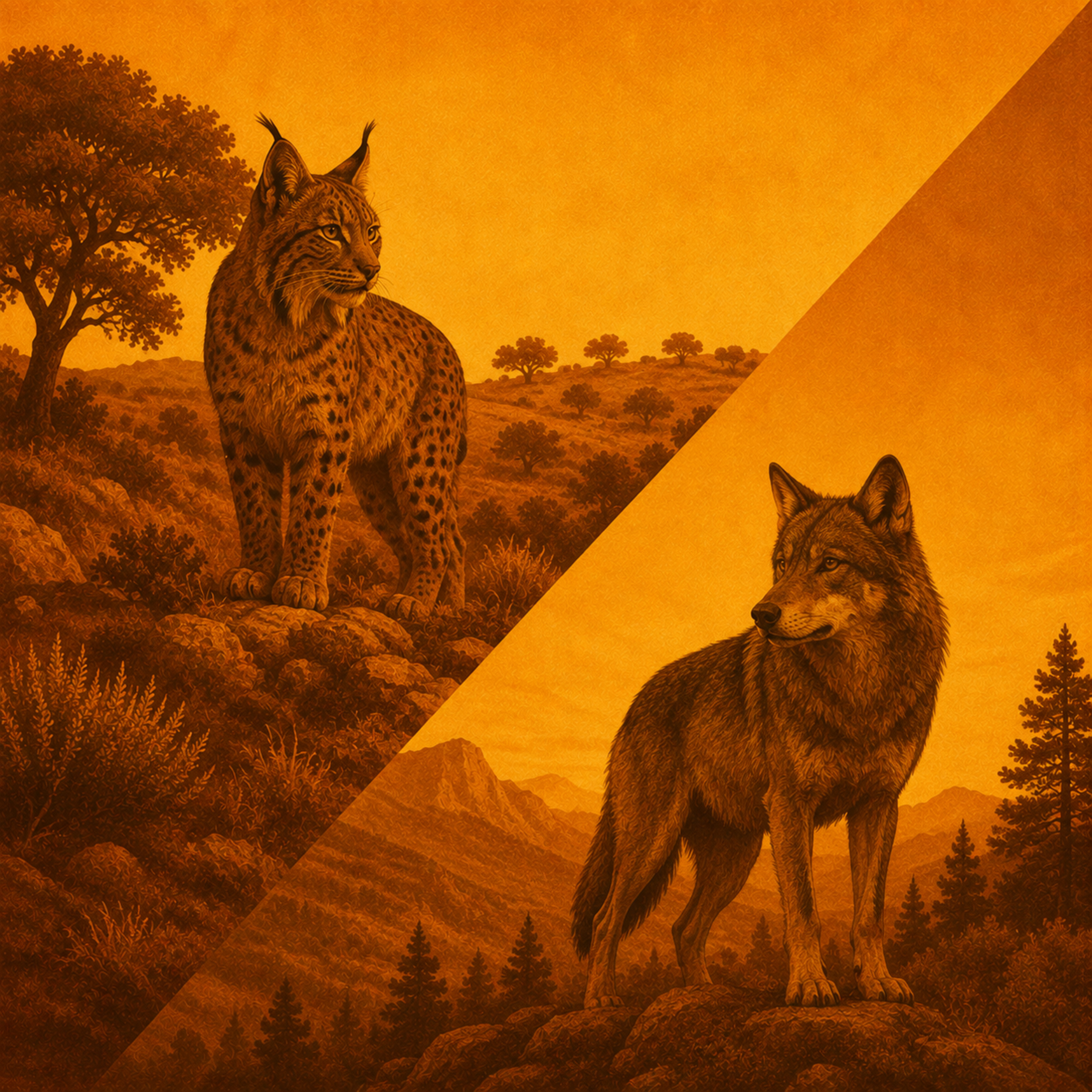 E36 - El lince ibérico y el lobo...
