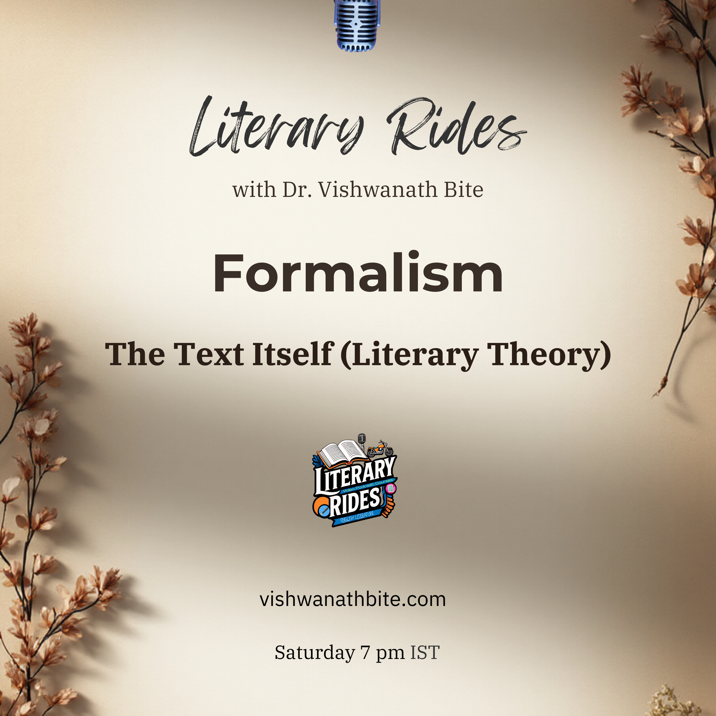 76: Formalism: The Text Itself (Literary Theory)