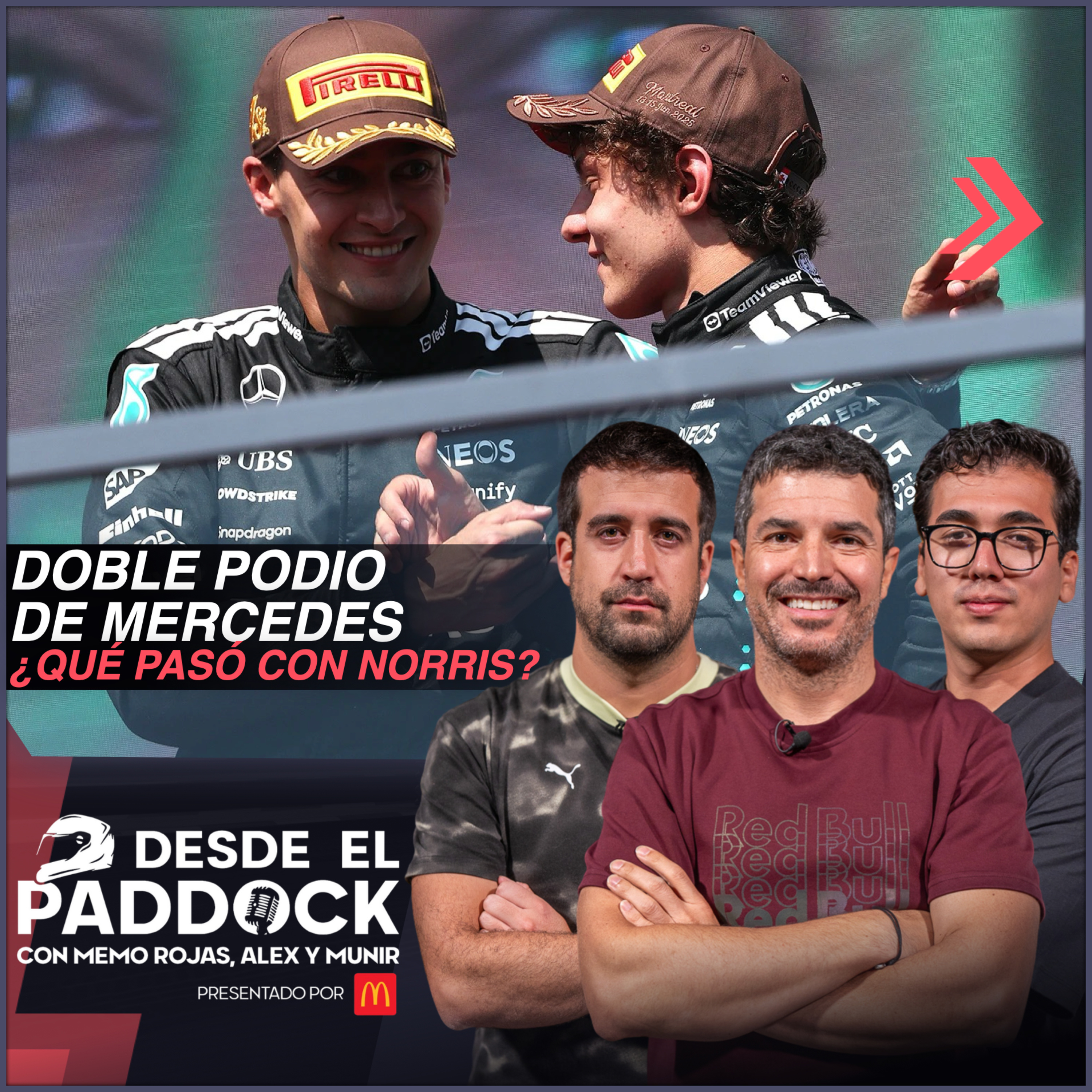 DESDE EL PADDOCK CON MEMO ROJAS, ALEX Y MUNIR