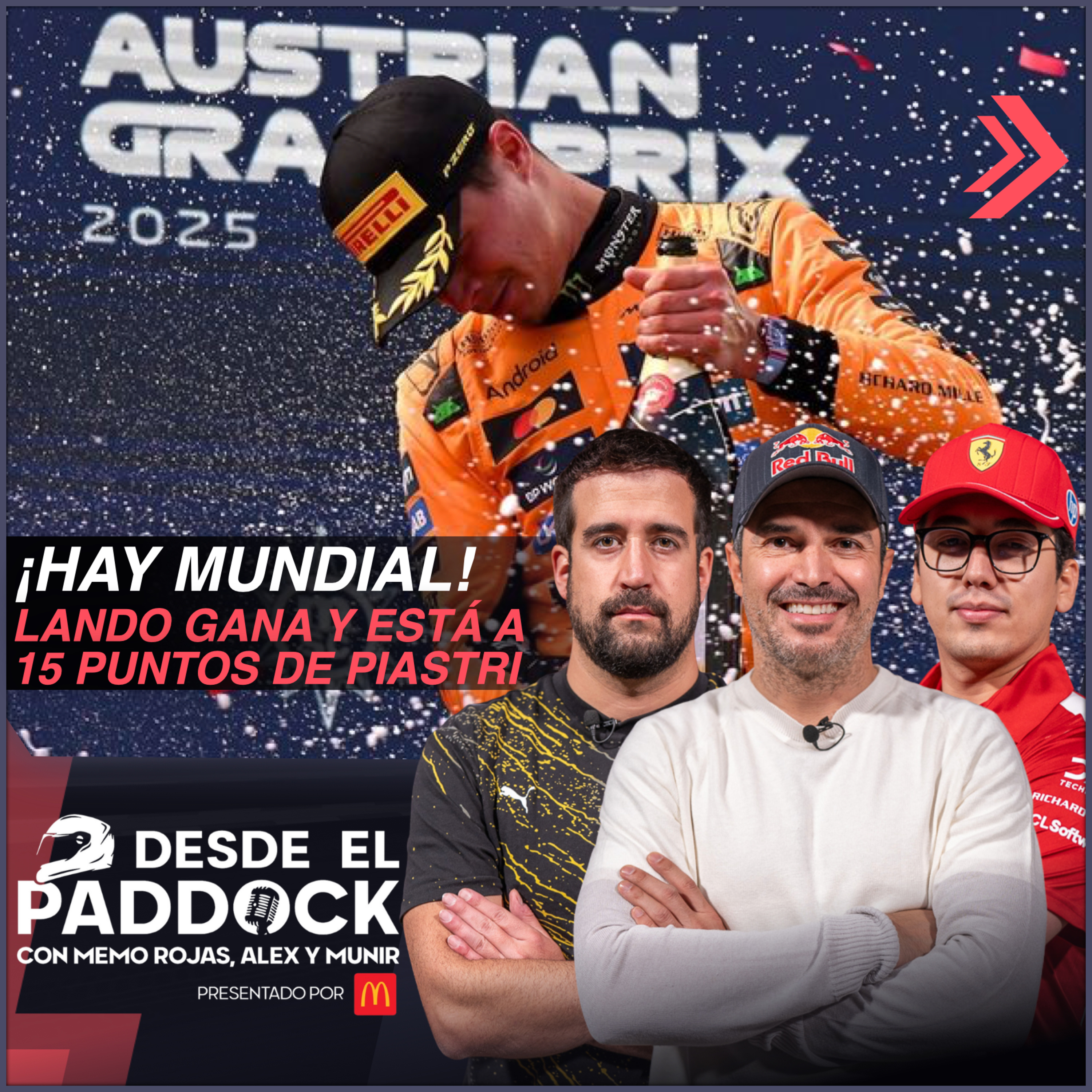 DESDE EL PADDOCK CON MEMO ROJAS, ALEX Y MUNIR