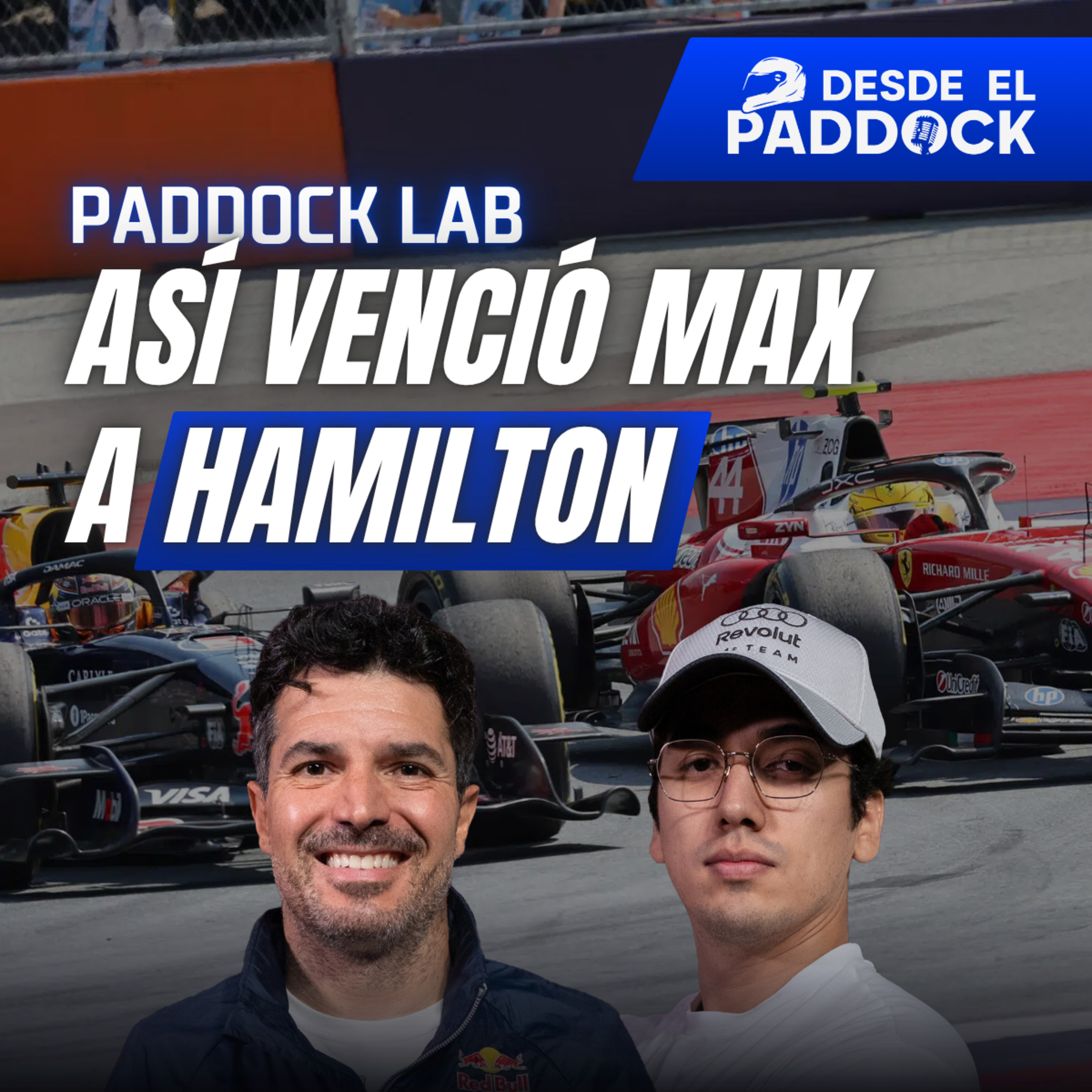 Verstappen vs. Hamilton: el rebase que nadie entendió - Paddock Lab - Cap 19 episode artwork