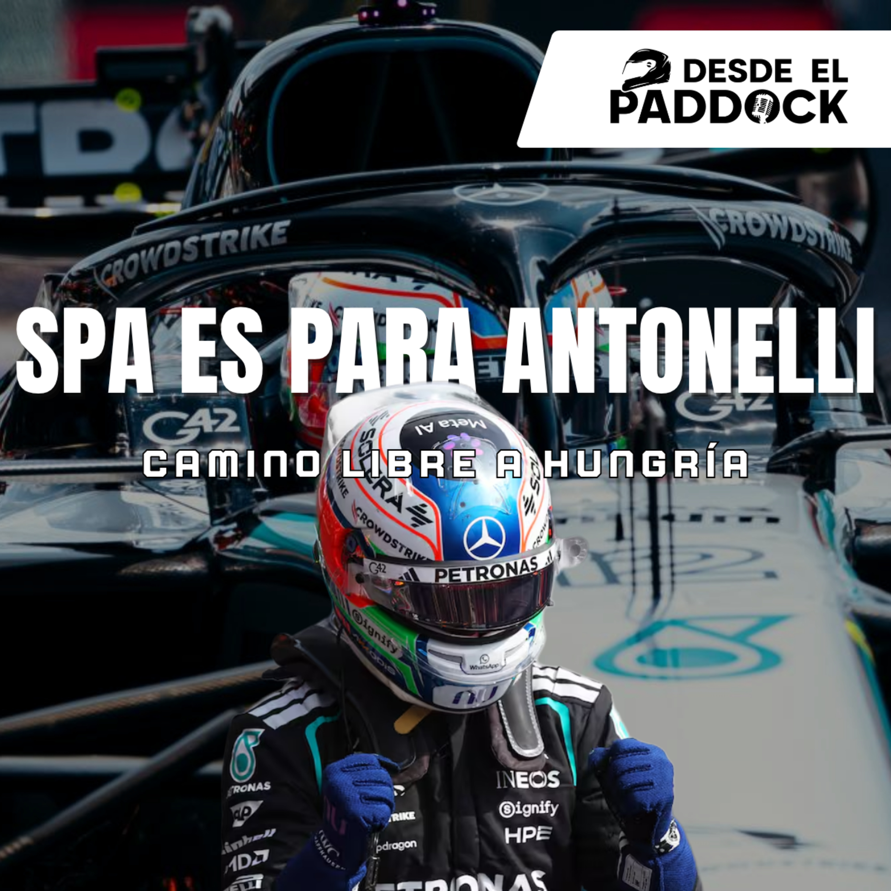 Antonelli vuelve a ganar y Mercedes enciende las alarmas con Russell - Desde el Paddock T3 - Cap 22 episode artwork