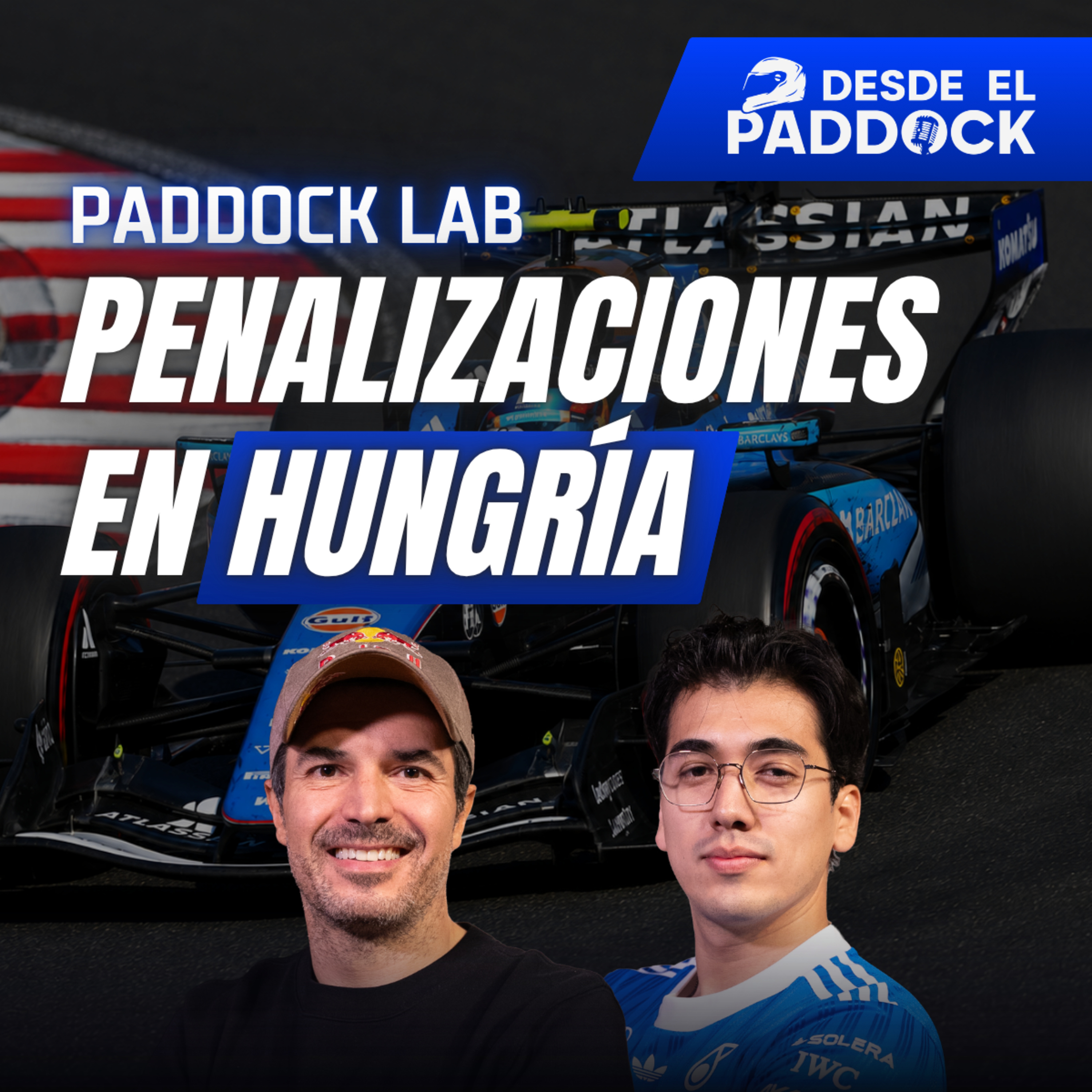 ¿Por qué Sainz recibió 16 banderas azules? - Paddock Lab - Cap 23