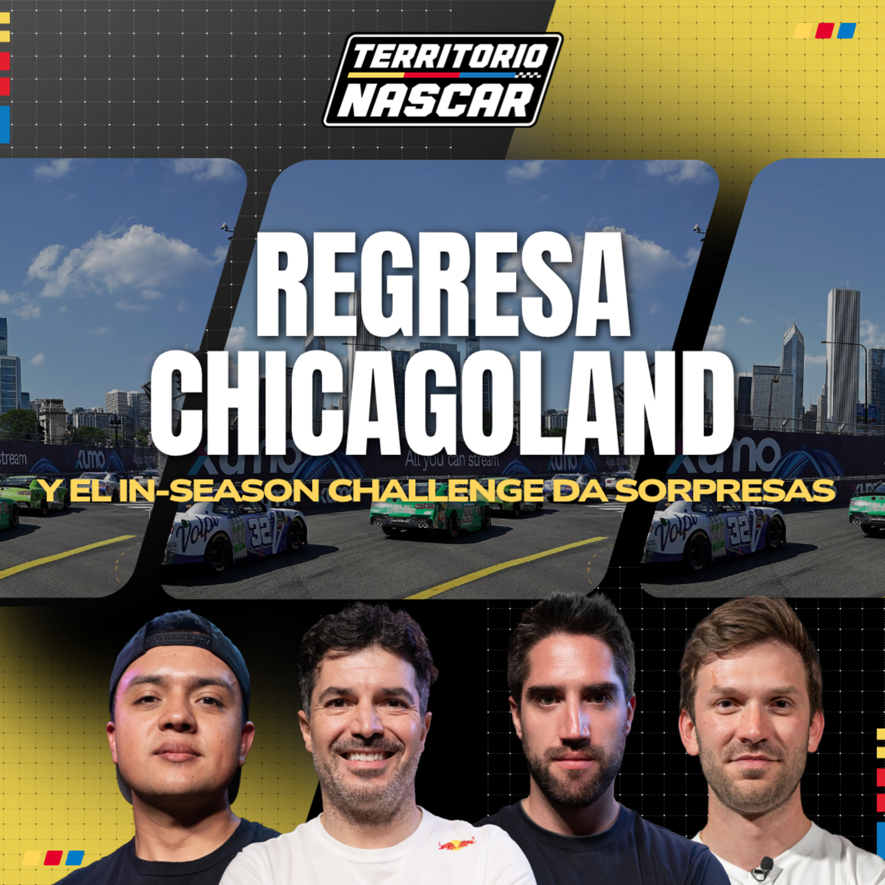 ¡Chicagoland está de regreso! ¿Quién dominará el óvalo? - Territorio NASCAR - Cap 3