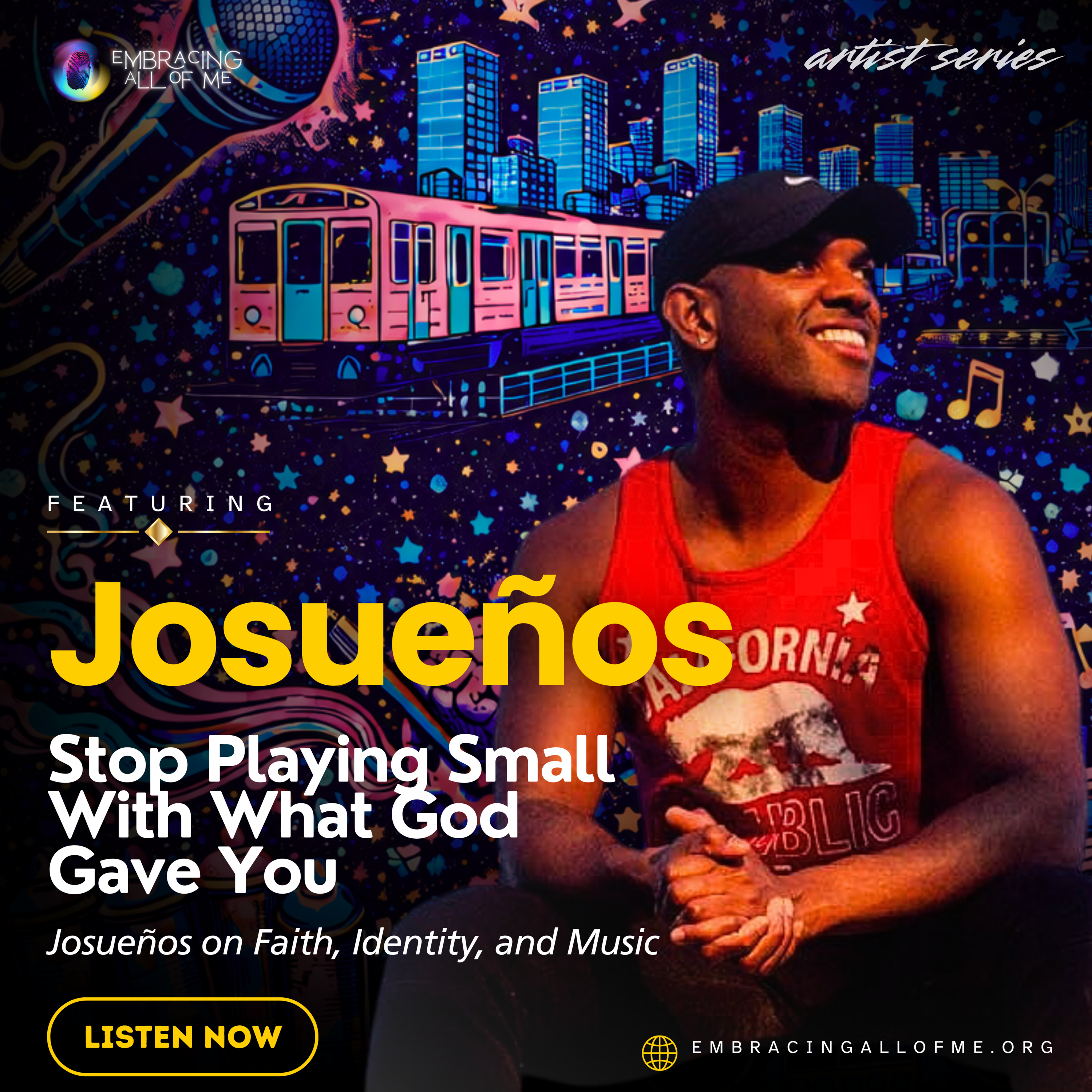 S3.E37: Stop Playing Small With What God Gave You - Josueños on Faith, Identity, and Music episode artwork