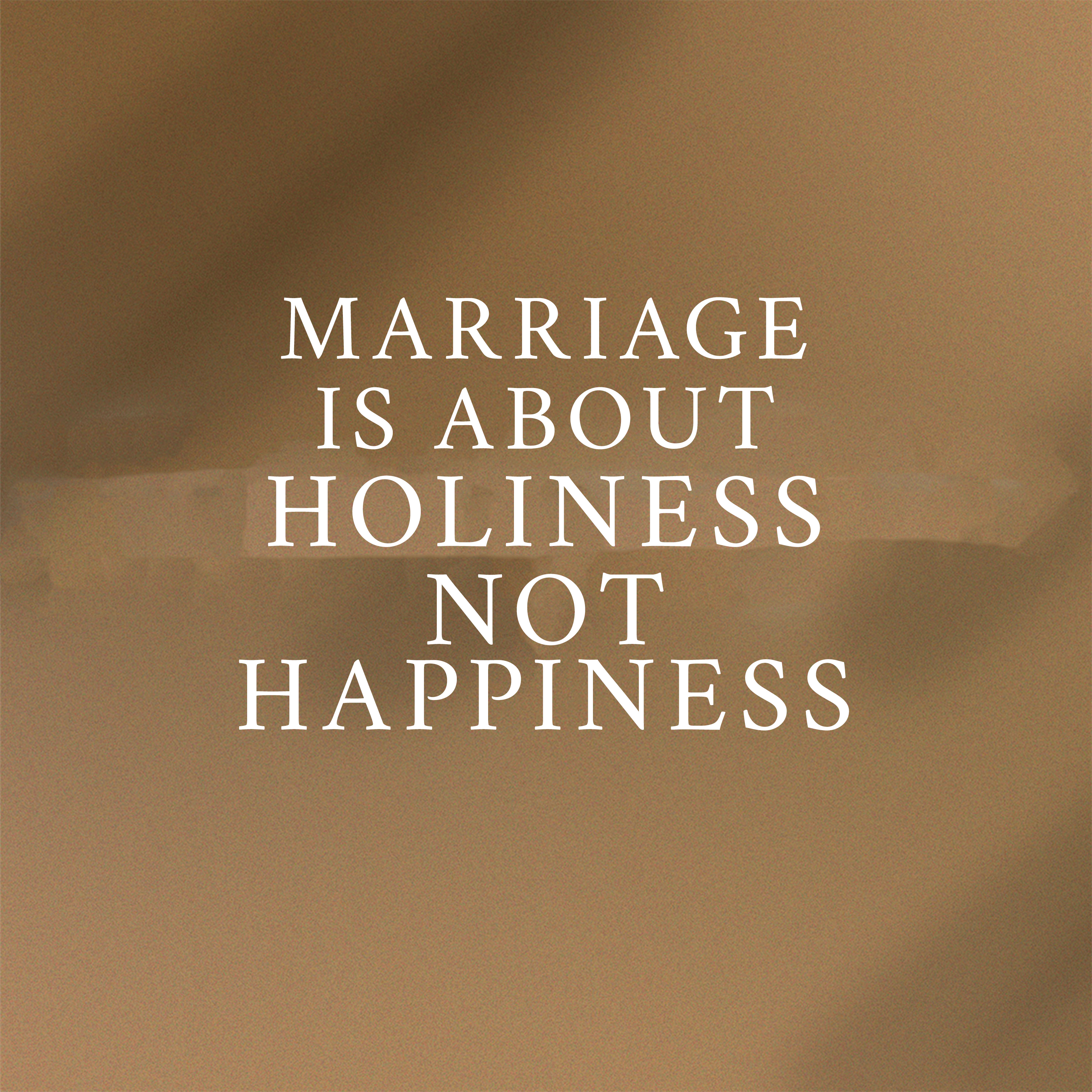 Episode 17 - Marriage is about Holiness NOT Happiness episode artwork