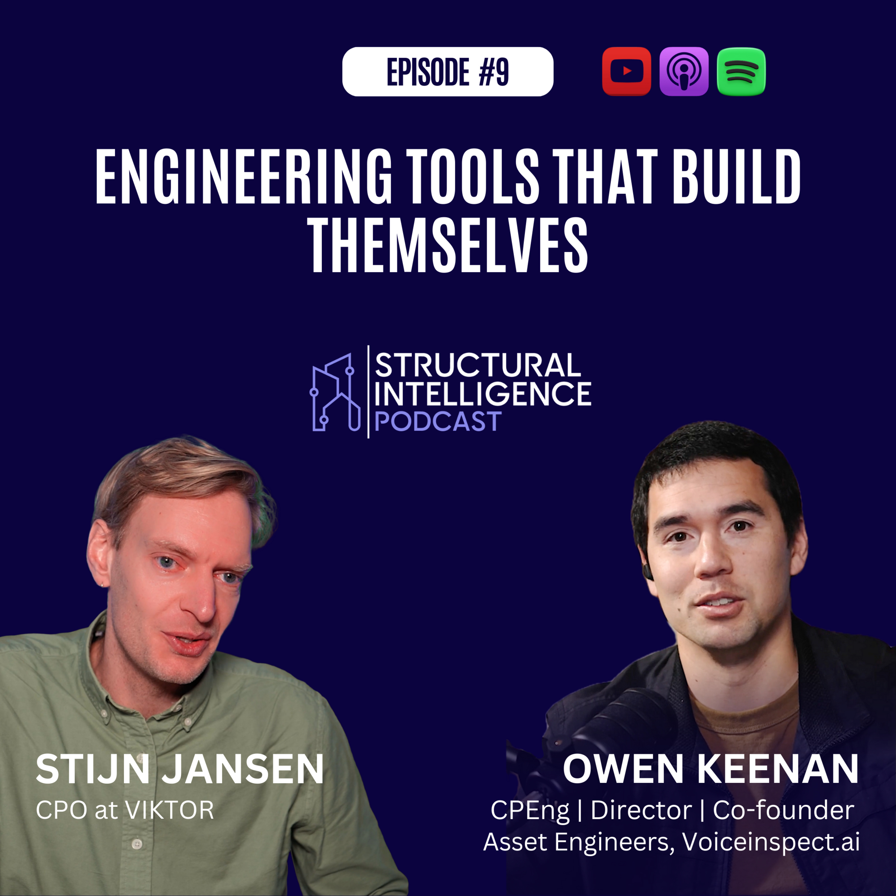 S1E9 - Engineering Tools that Build Themselves (w/Stijn Jansen) S1E9 - Engineering Tools that Build Themselves (w/Stijn Jansen)