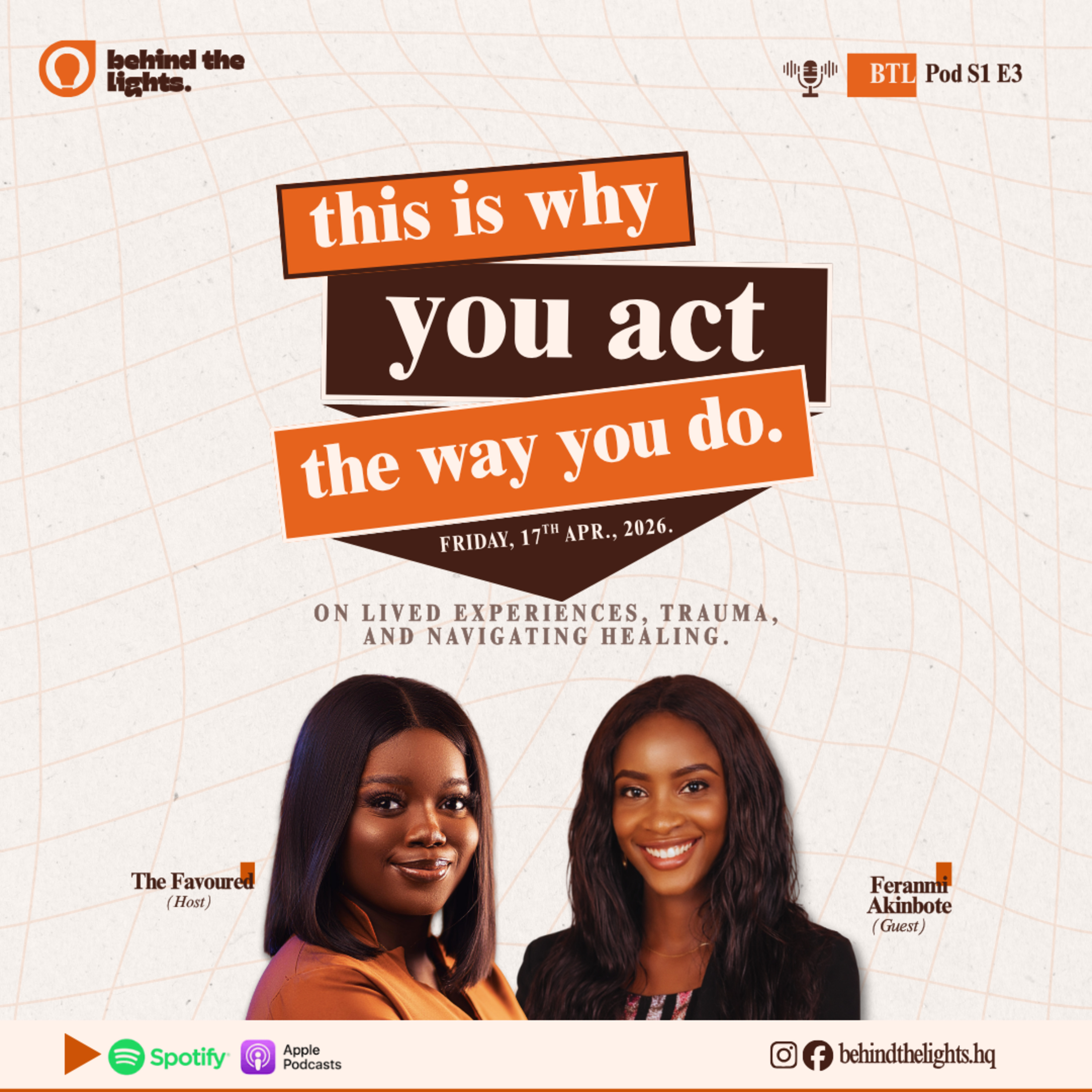 This Is Why You Act The Way You Do. episode artwork