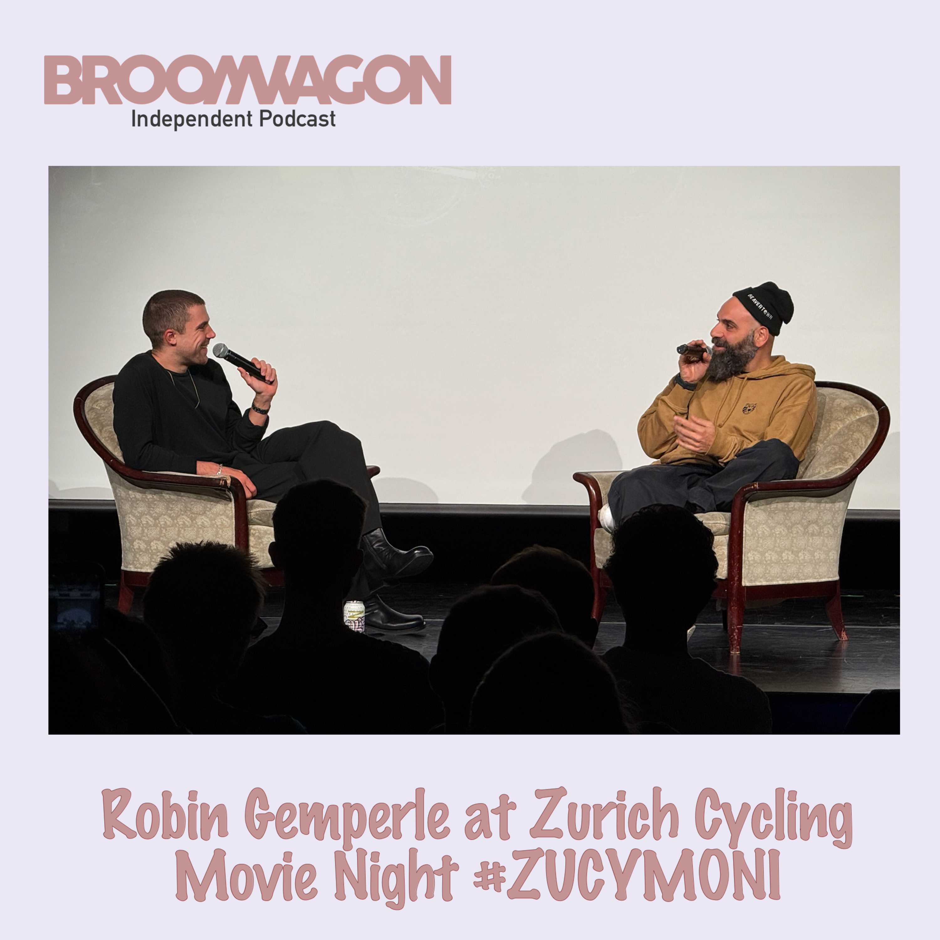 Robin Gemperle at Zurich Cycling Movie Night #ZUCYMONI