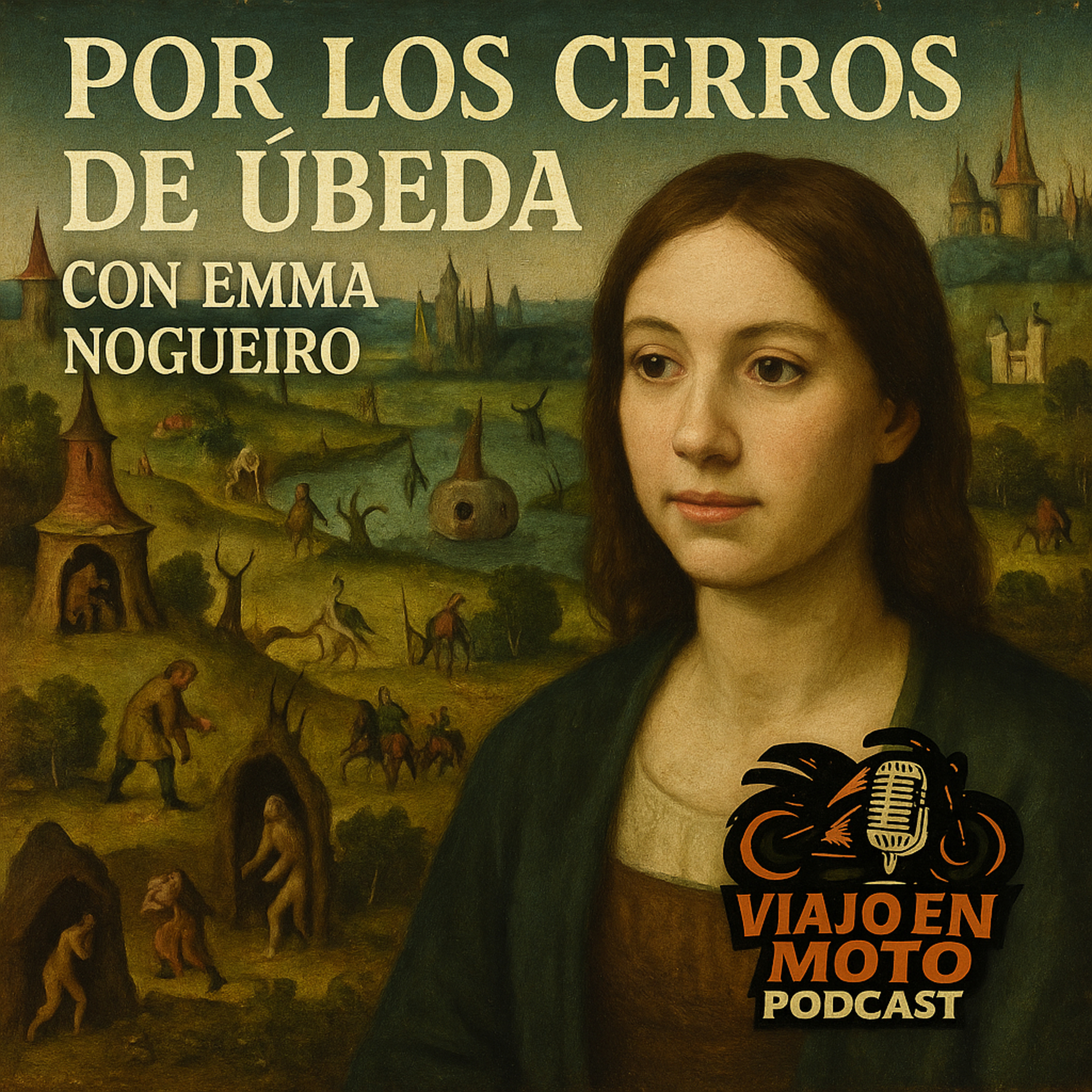 Con Emma Nogueiro por los cerros de Úbeda
