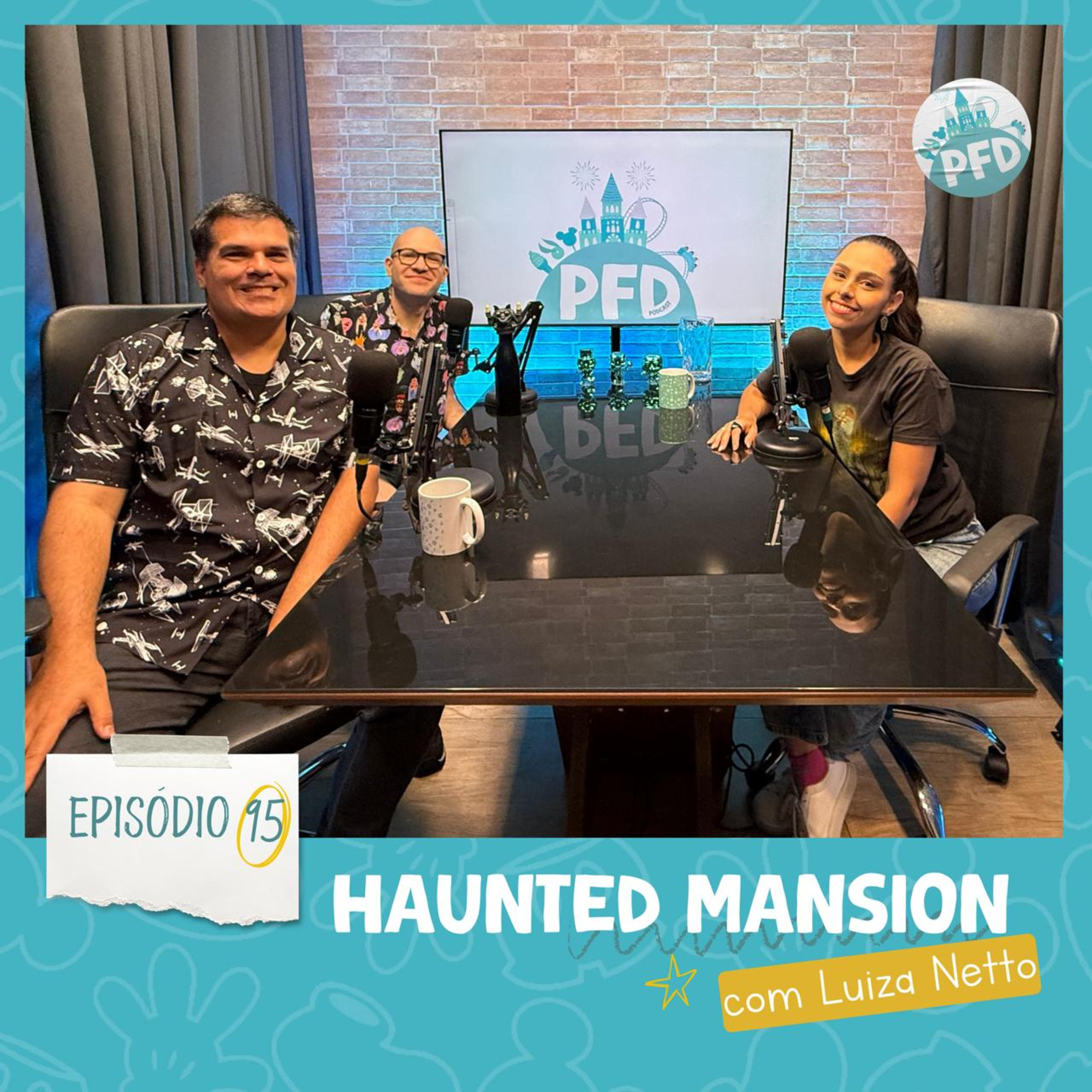 Episódio 95 - Haunted Mansion com Luiza Netto