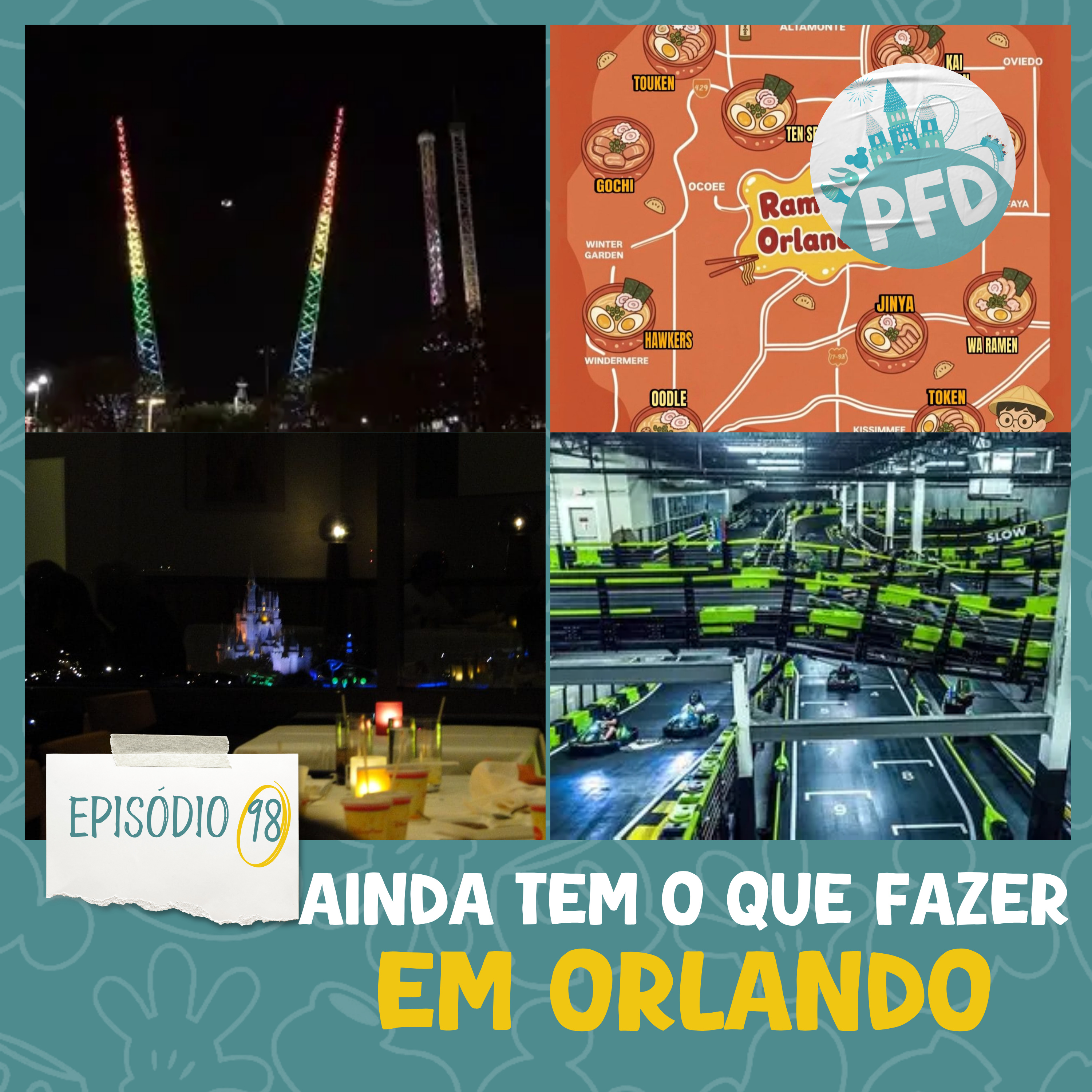 Episódio 98 - Ainda tem o que fazer em Orlando!!