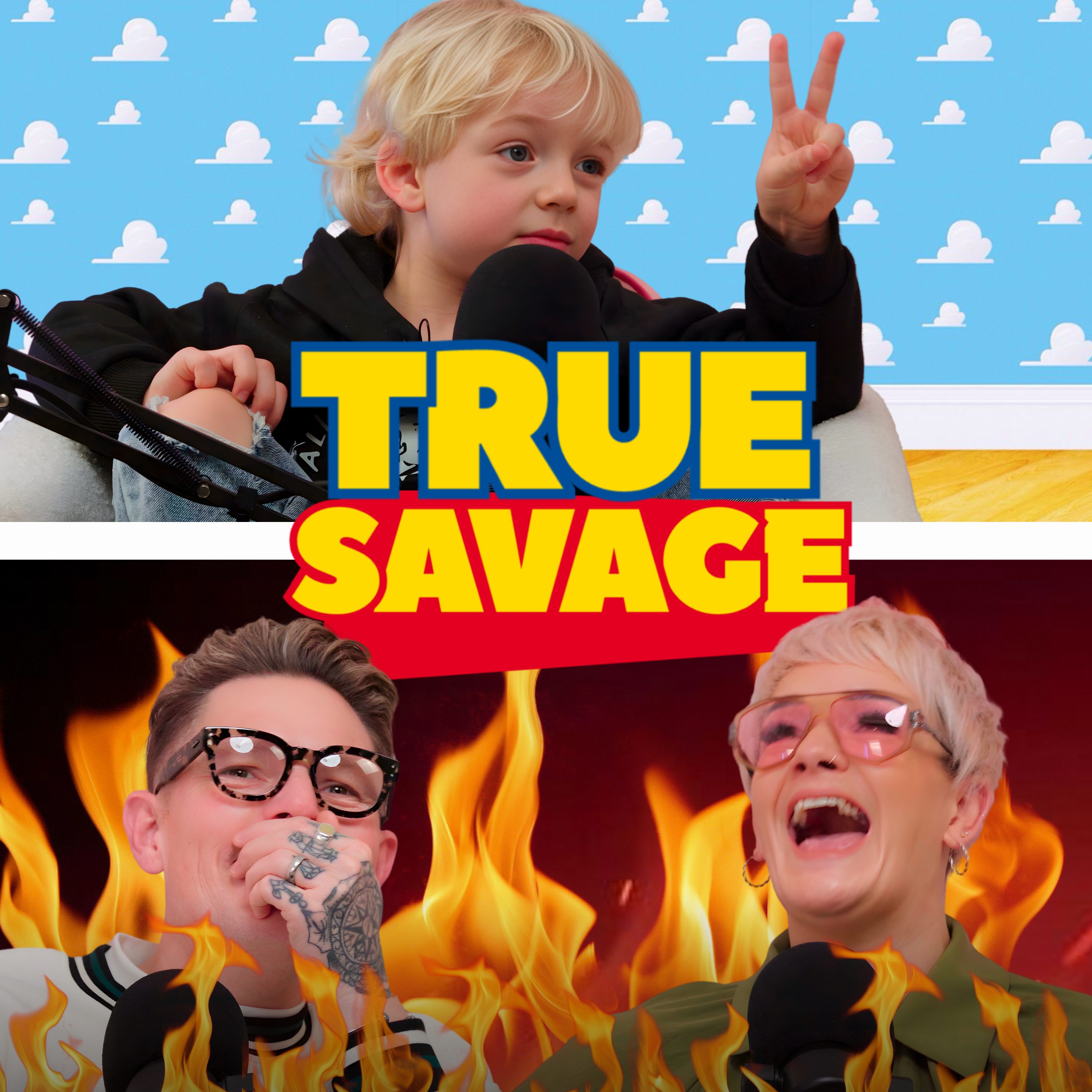 WOODY: Our 4-year-old ROASTS us!  episode artwork