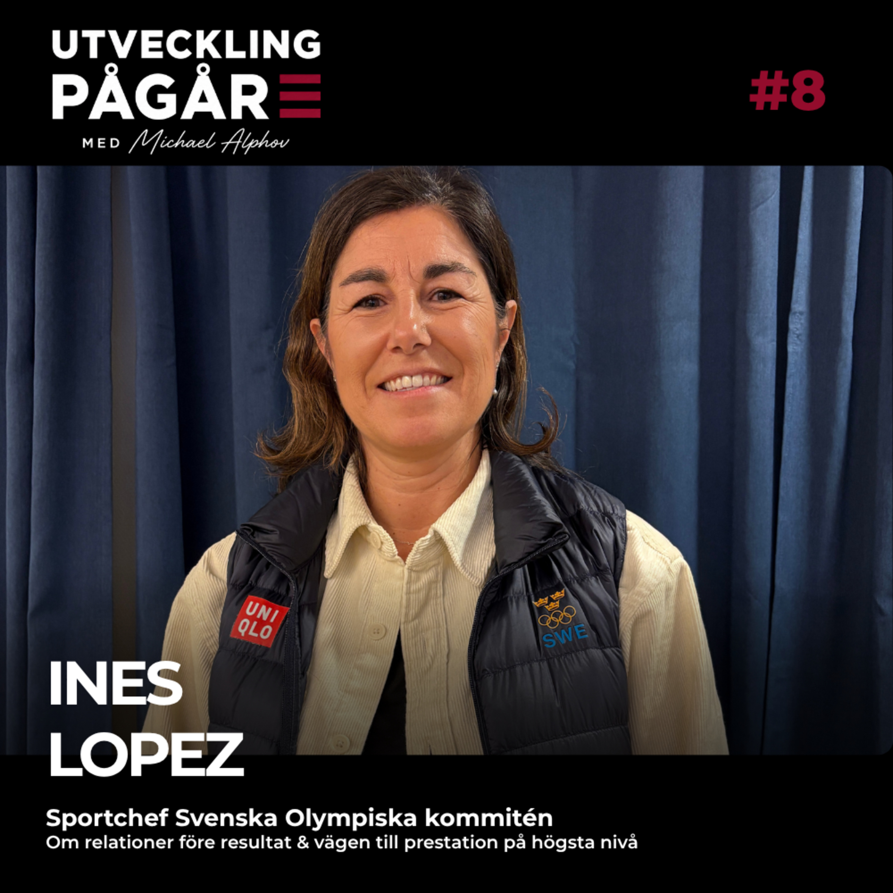 #8 Ines Lopes: Om relationer före resultat & vägen till prestation på högsta nivå” episode artwork