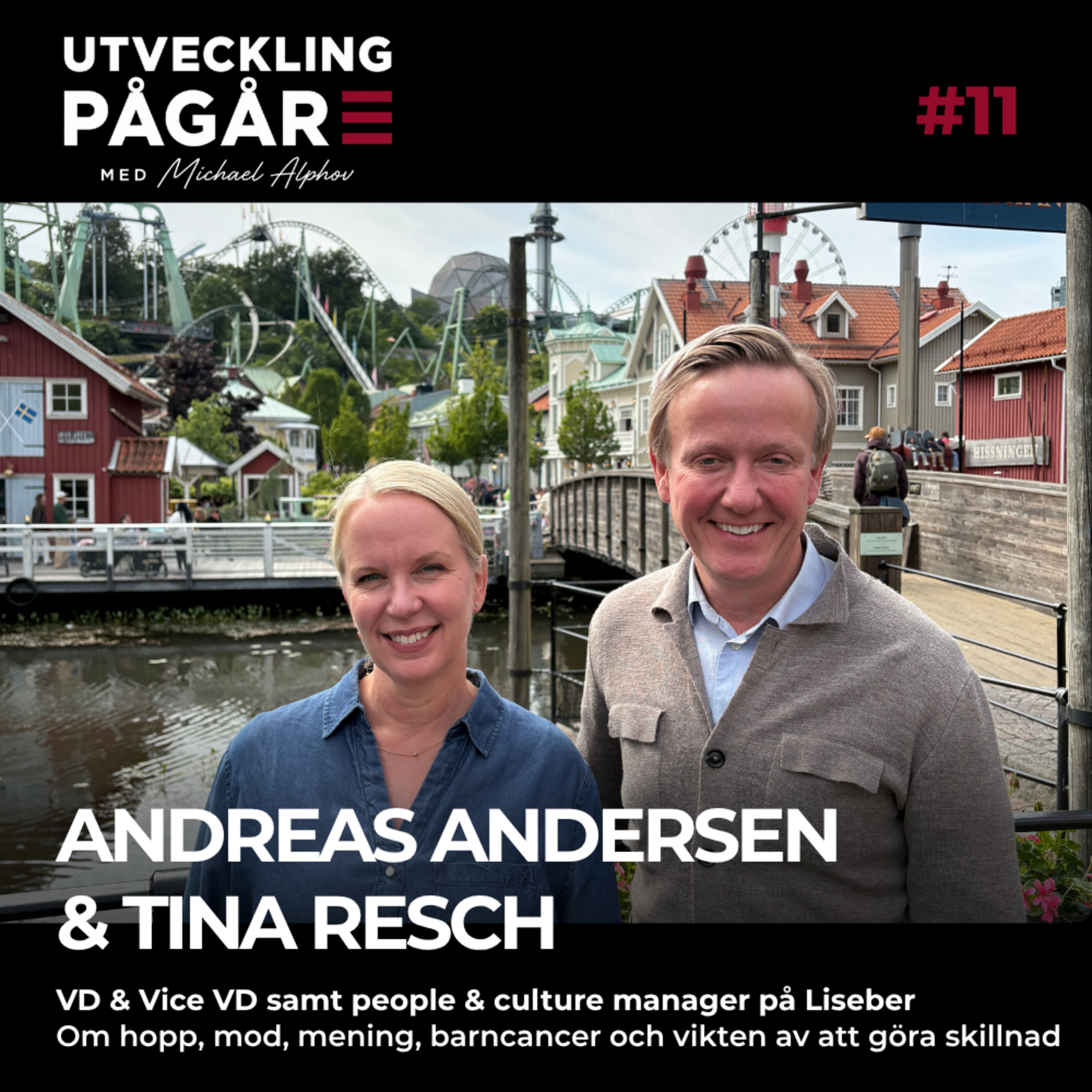 #11 : Andreas Andersen & Tina Resch: Om ledarskap, kultur, kriser och konsten att skapa glädje episode artwork