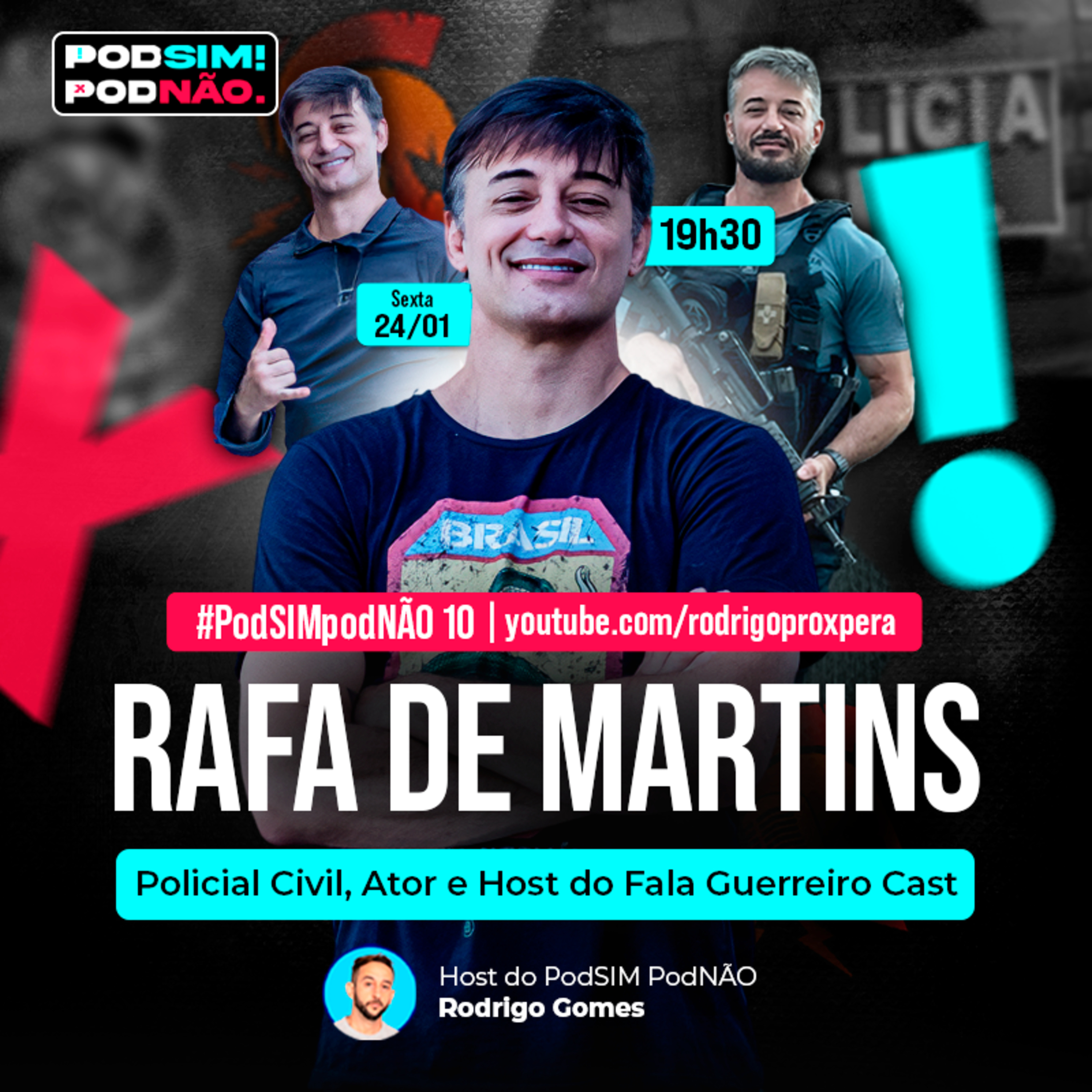 PodSIM PodNÃO | Rodrigo Gomes
