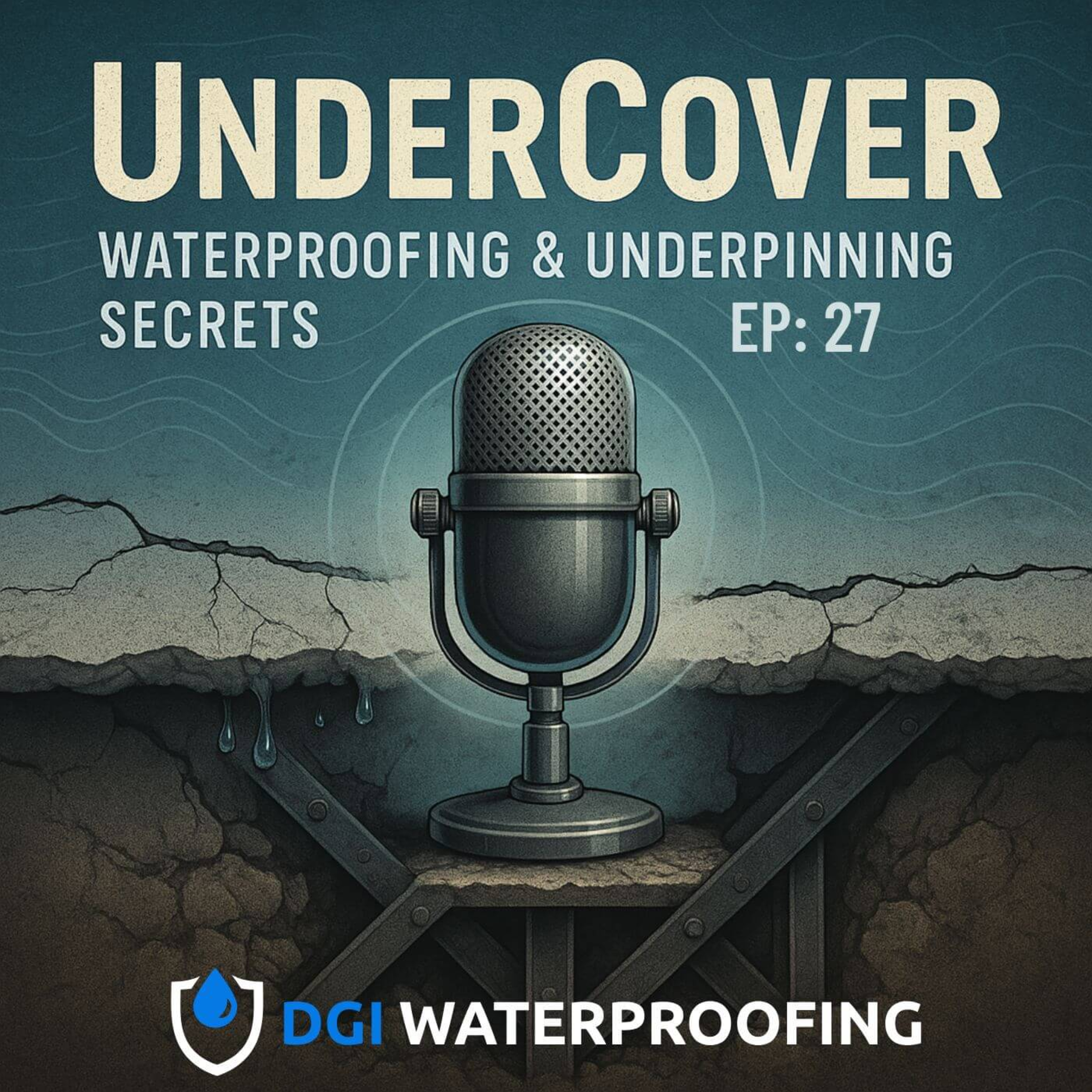 UnderCover: Waterproofing and Underpinning Secrets: Episode 27 The Truth About Efflorescence in GTA Basements episode artwork