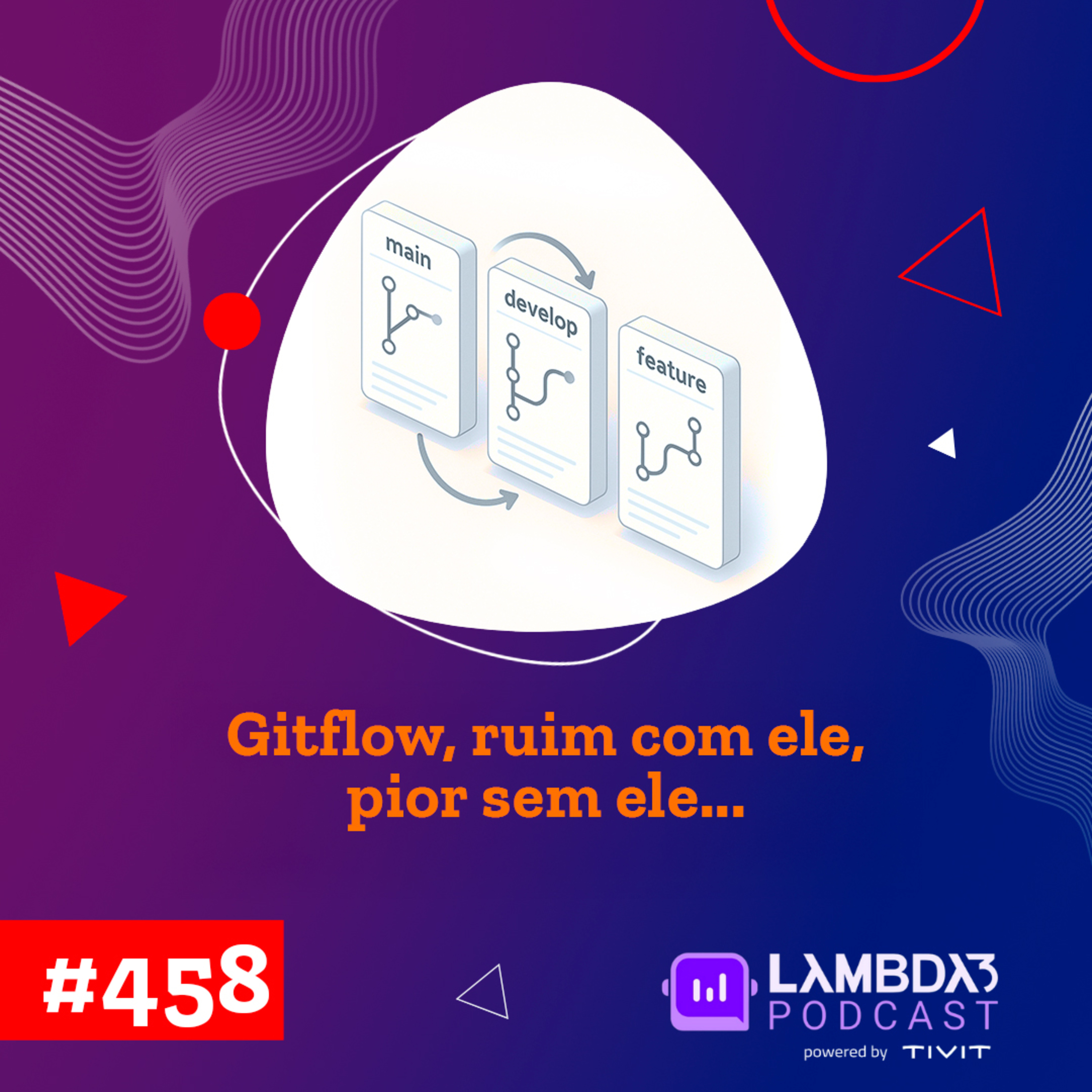 Lambda3 Podcast 458 - Gitflow, ruim com ele, pior sem ele... Lambda3 Podcast 458 - Gitflow, ruim com ele, pior sem ele...