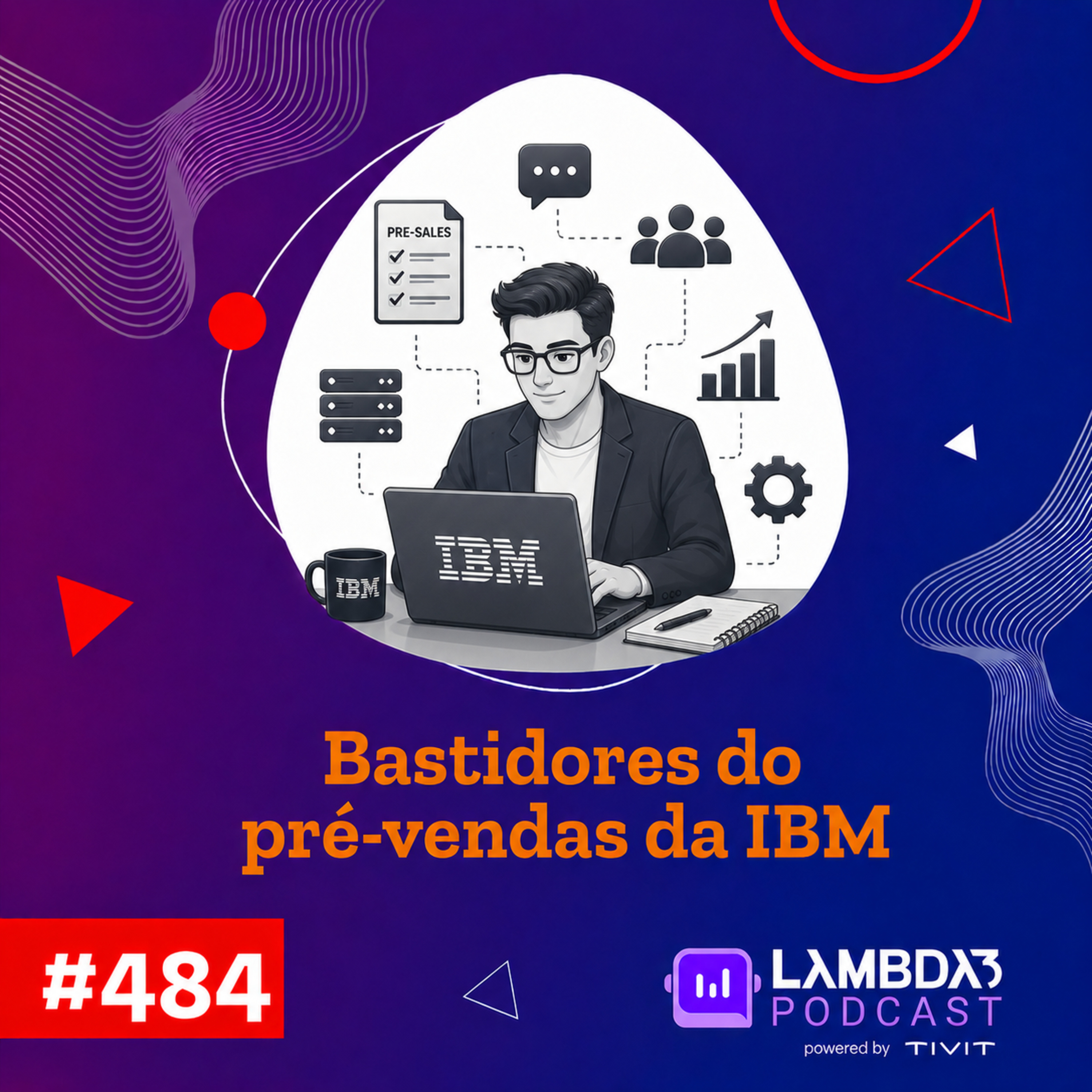 Lambda3 Podcast 484 - Bastidores do pré-vendas da IBM