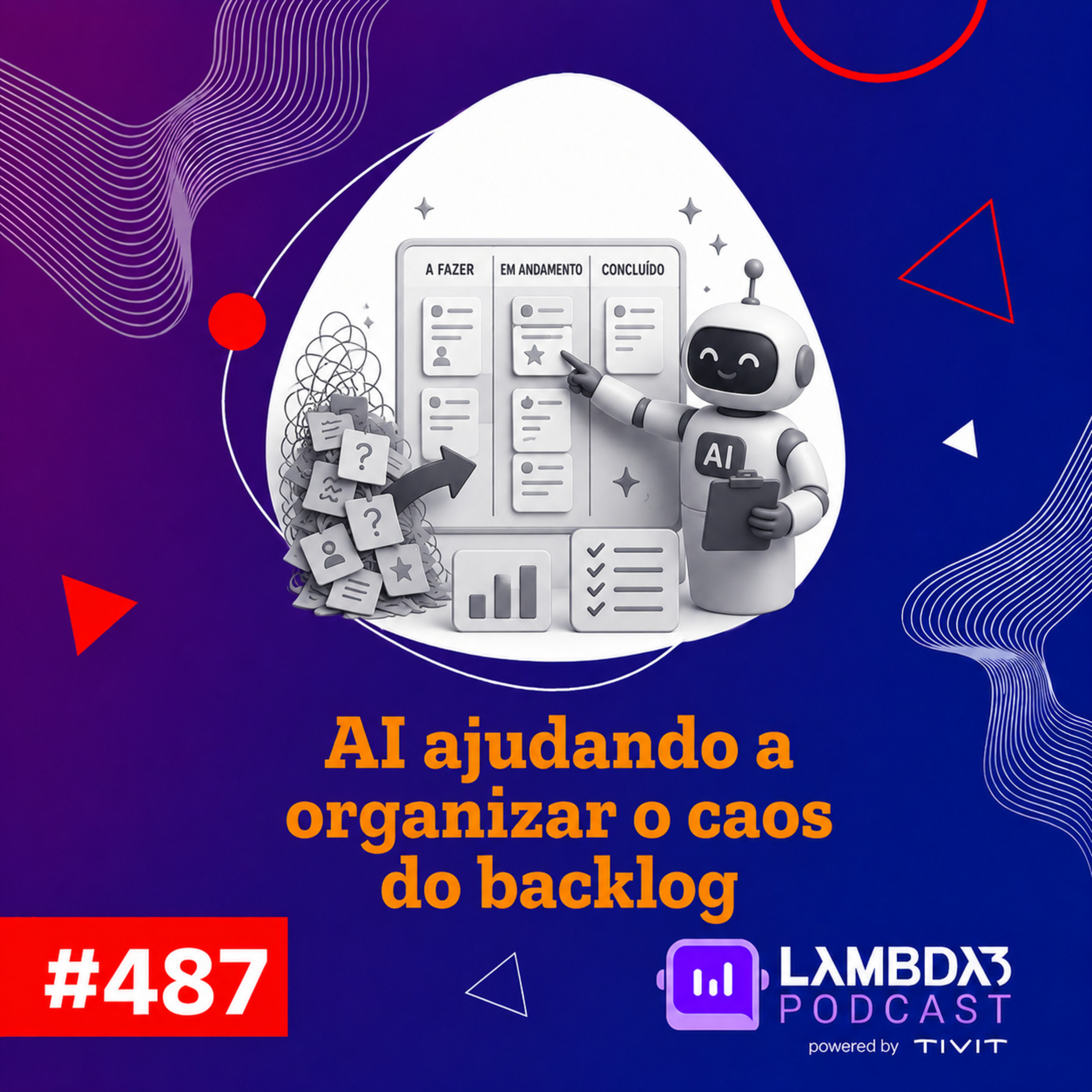 Lambda3 Podcast 487 - AI ajudando a organizar o caso do backlog