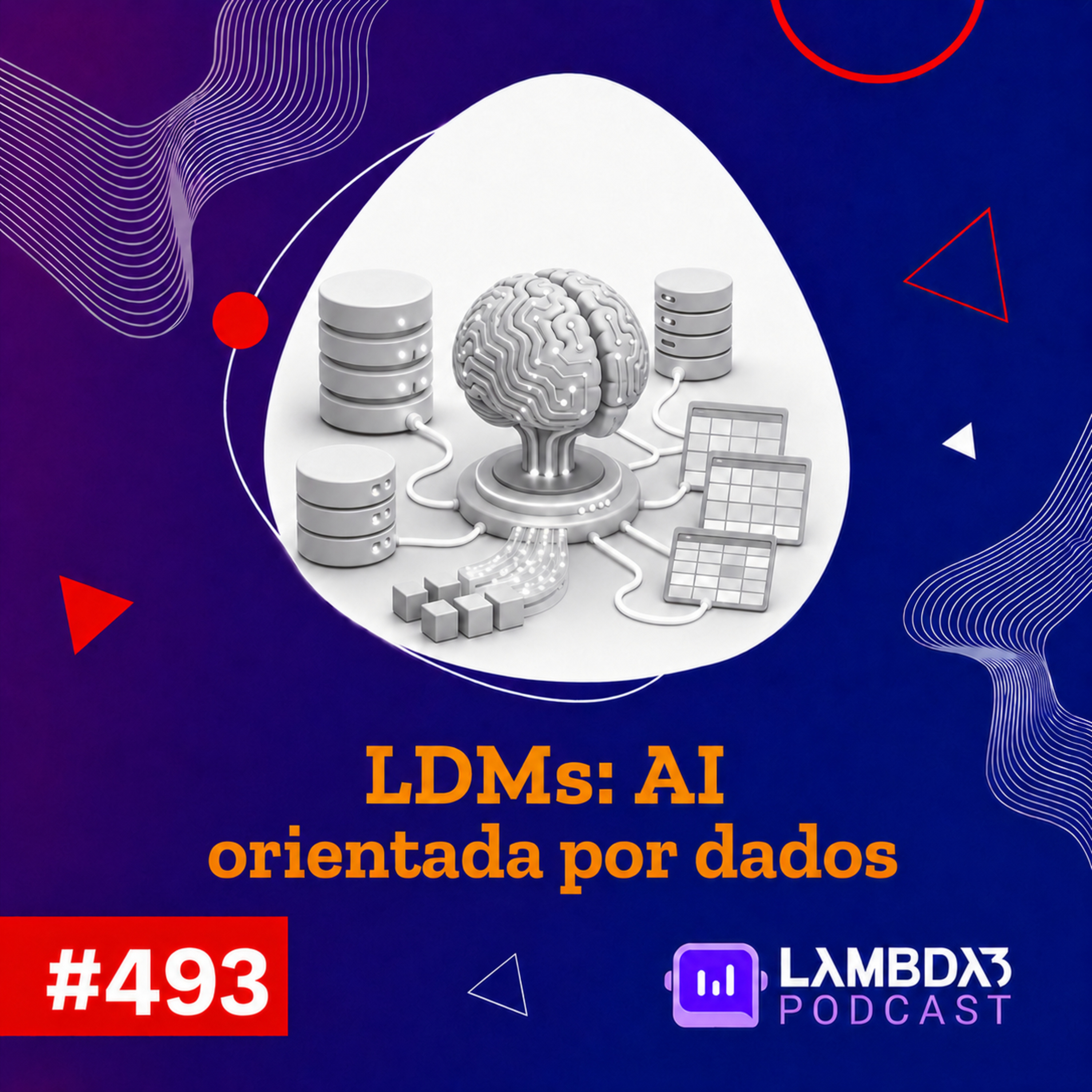 Lambda3 Podcast 493 - LDMs: AI orientada por dados episode artwork