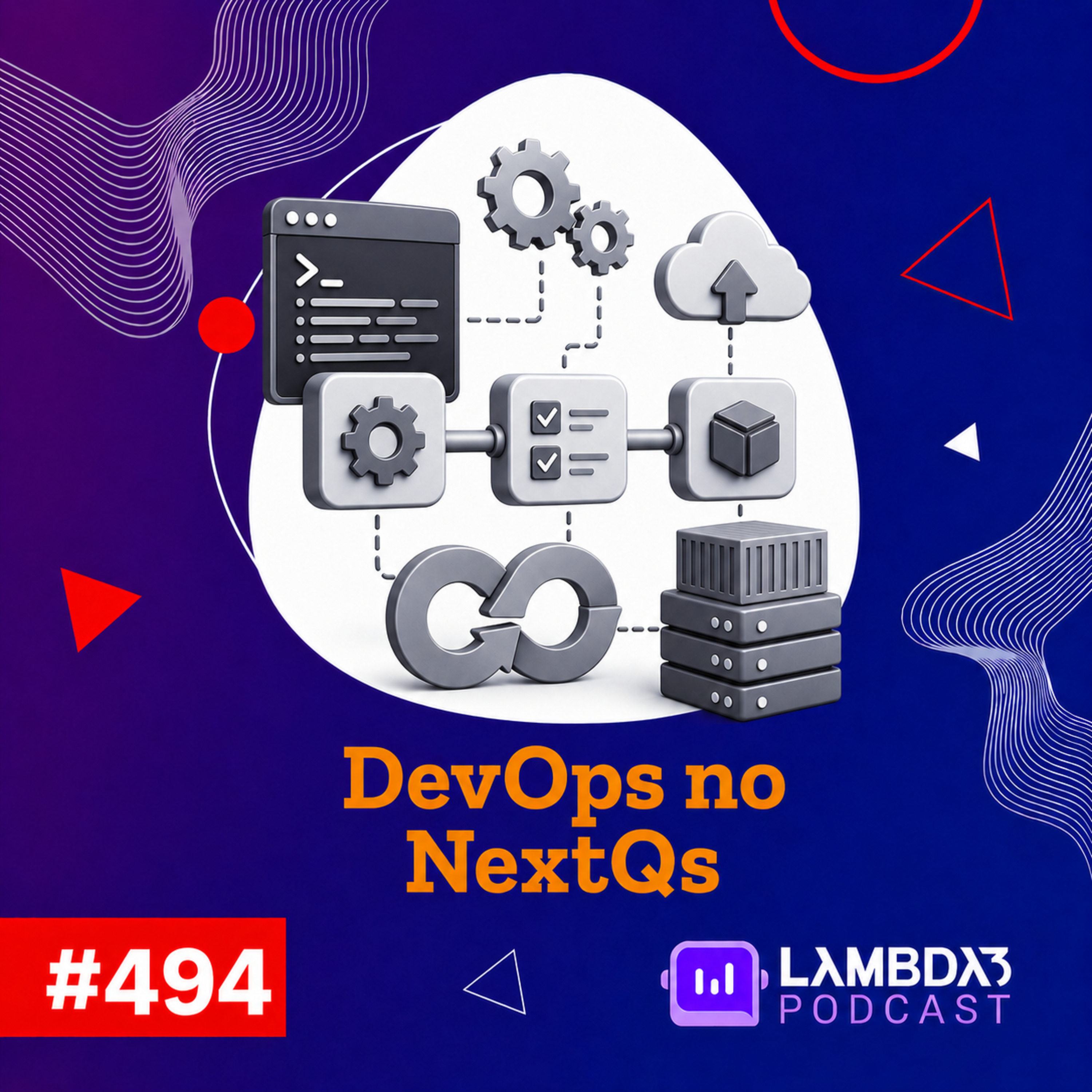 Lambda3 Podcast 494 - DevOps no NextQs episode artwork