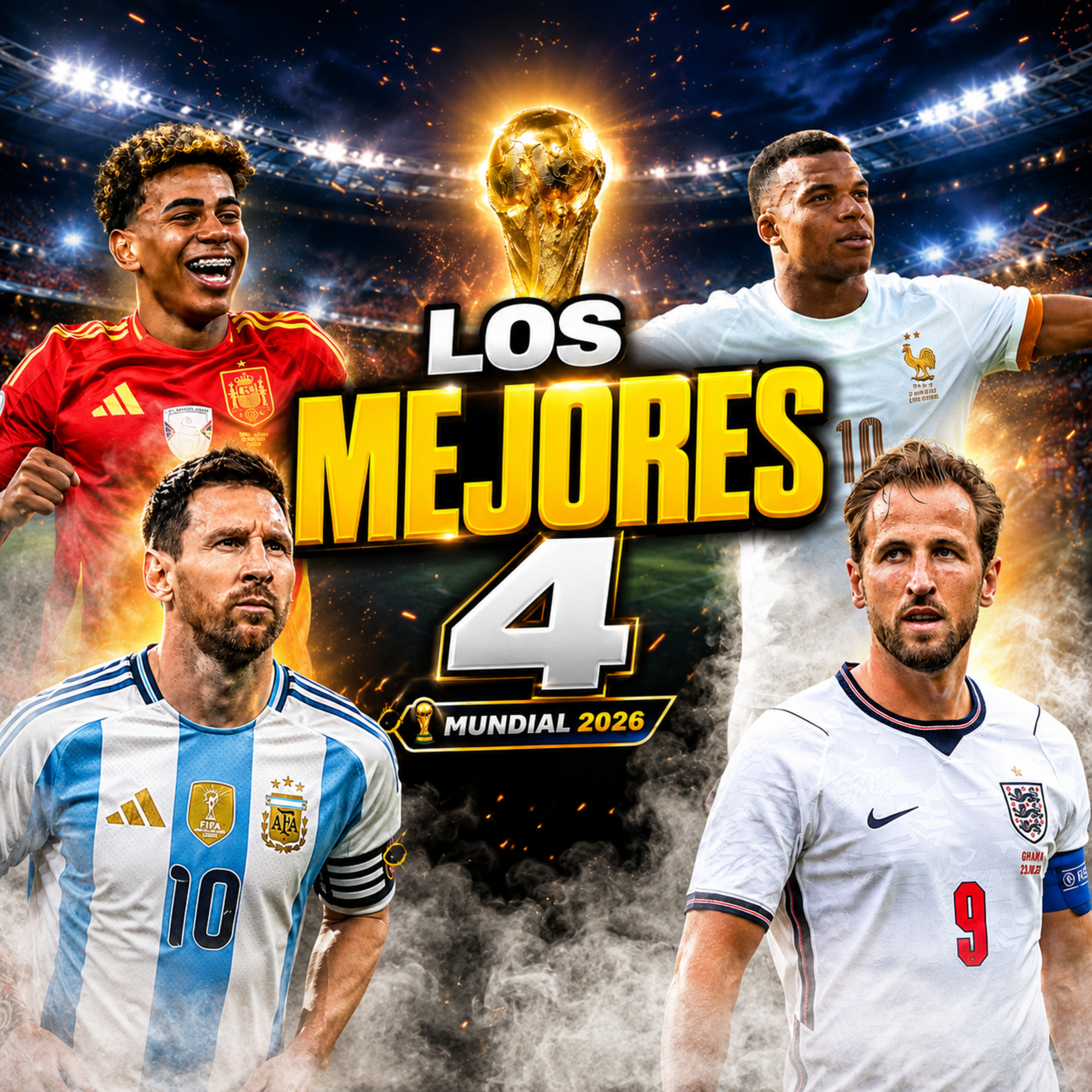 🔥 LOS 4 MEJORES DEL MUNDIAL 2026 ¿QUIÉN ES EL NÚMERO 1? 📱 episode artwork