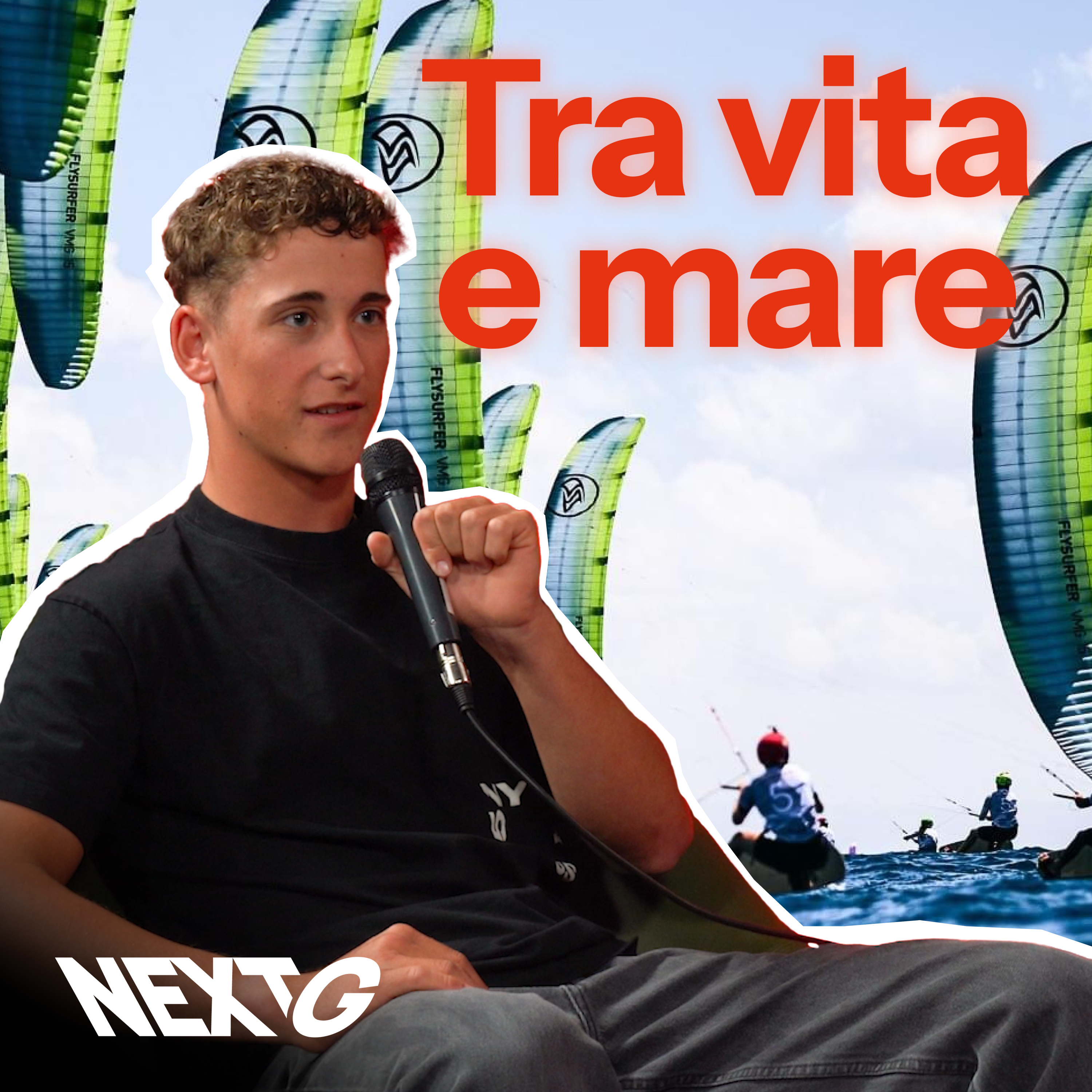 Nella Vita di un atleta di KITE FOILING // Cédric Baker // NEXTG episode artwork