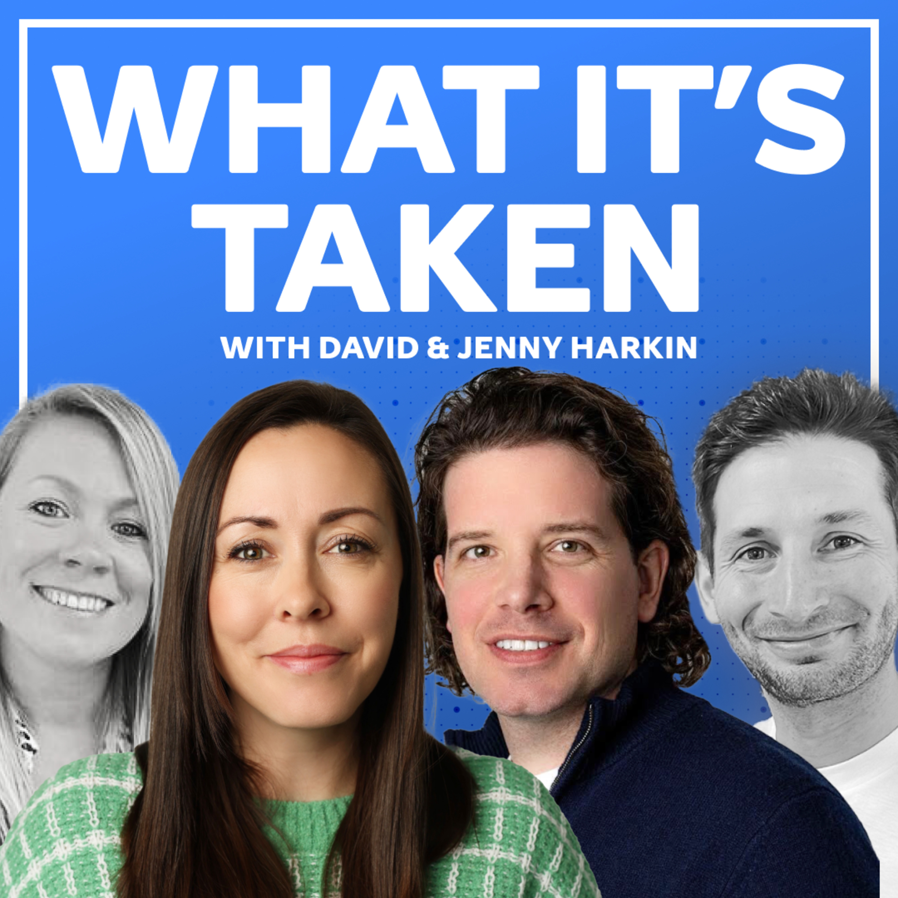 005 What It's Taken: Chris & Jess, Co-Founders of Vizzy – ‘Polite Persistence’ episode artwork