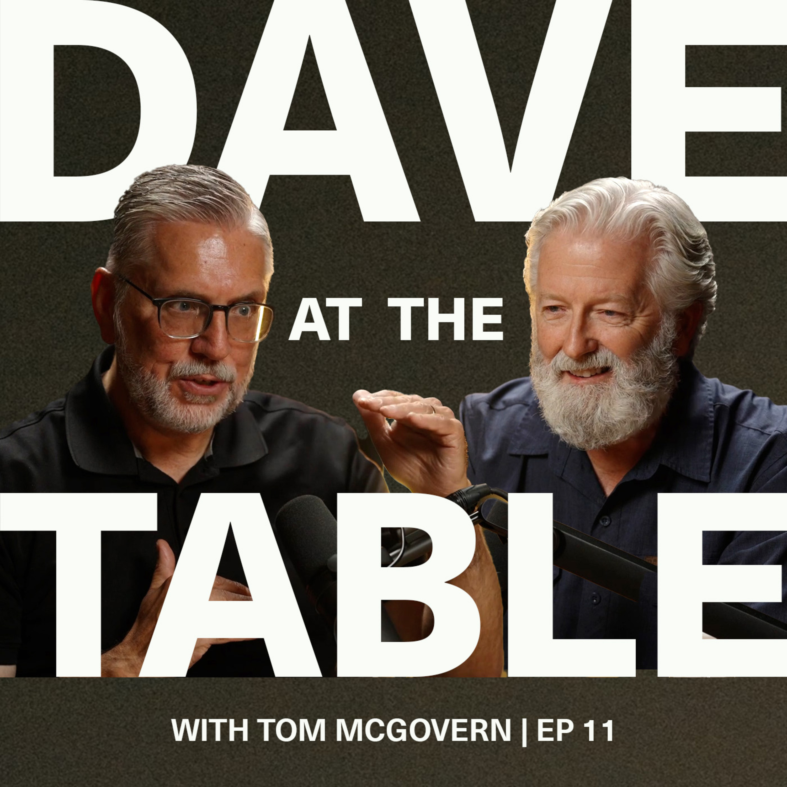 Dave at the table