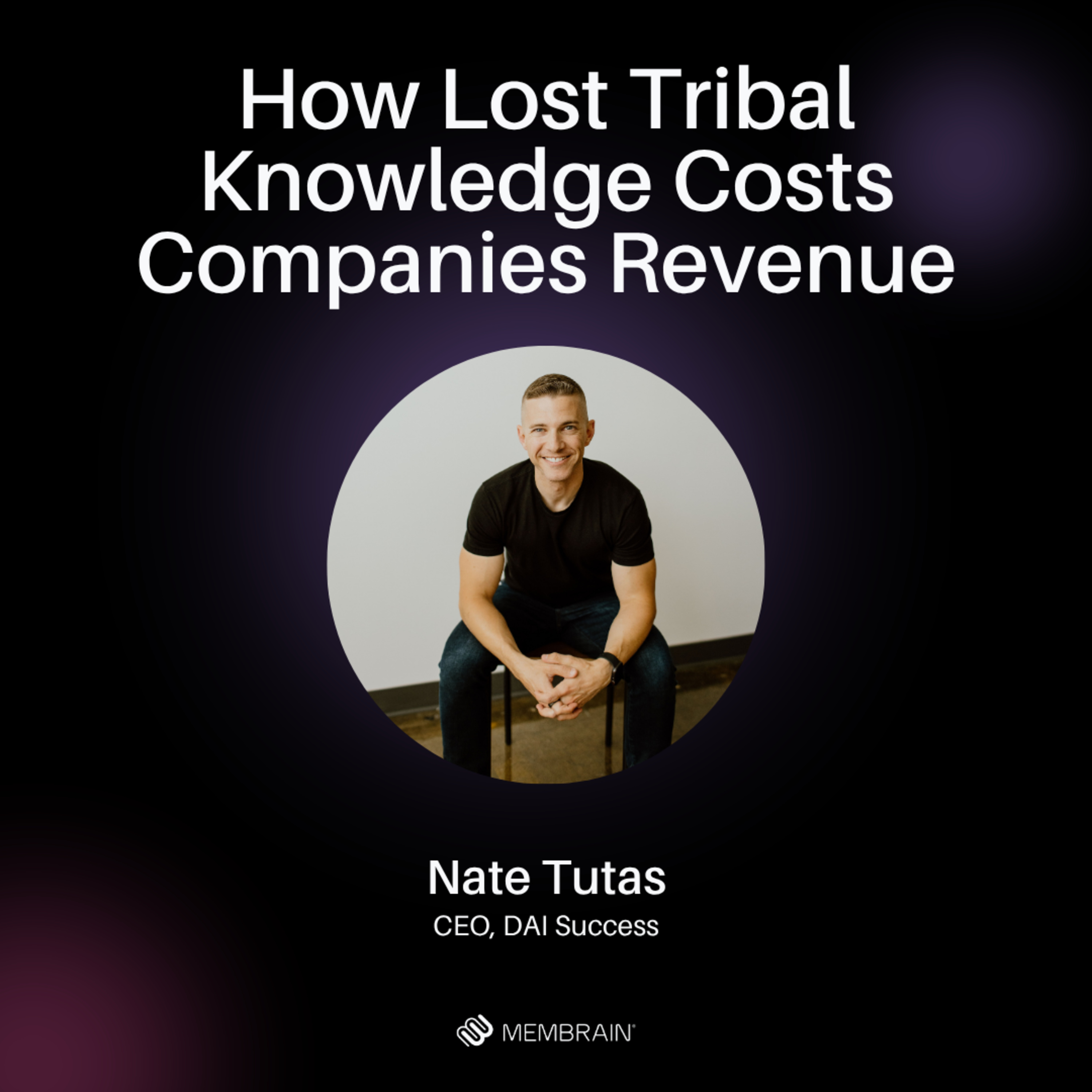How Lost Tribal Knowledge Costs Companies Revenue │ Nate Tutas episode artwork