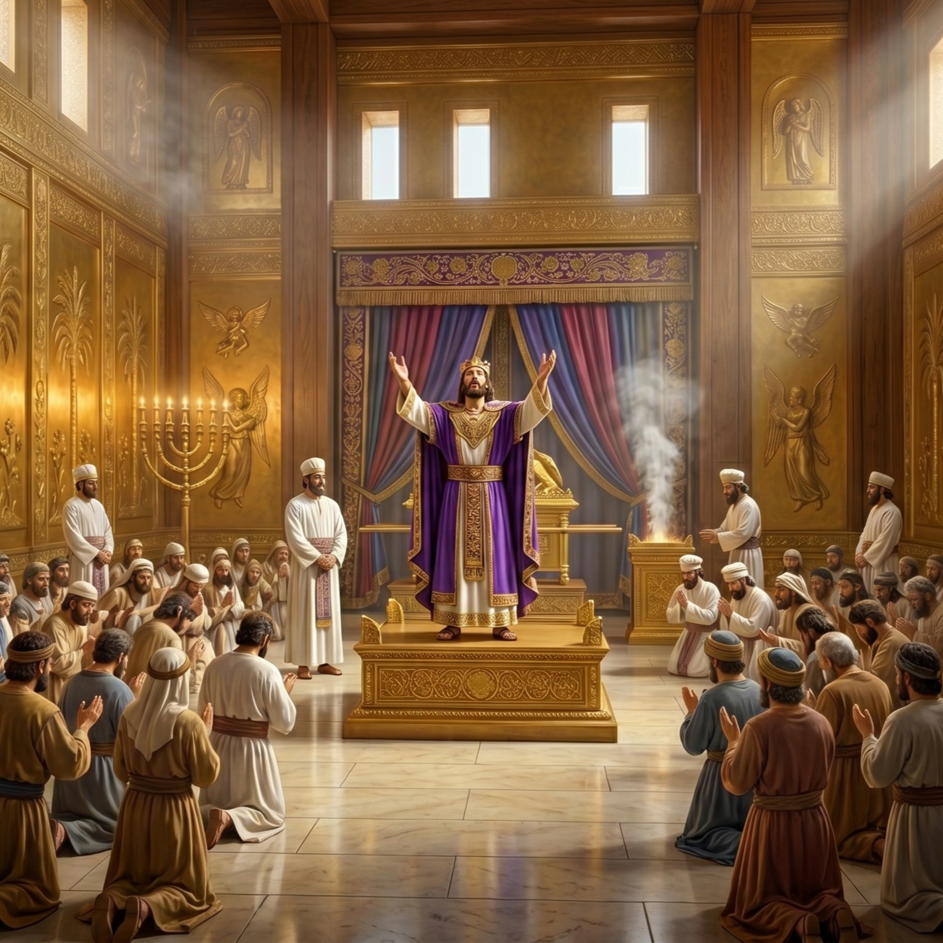 320. 1 Rois 8 – La dédicace du Temple de Salomon