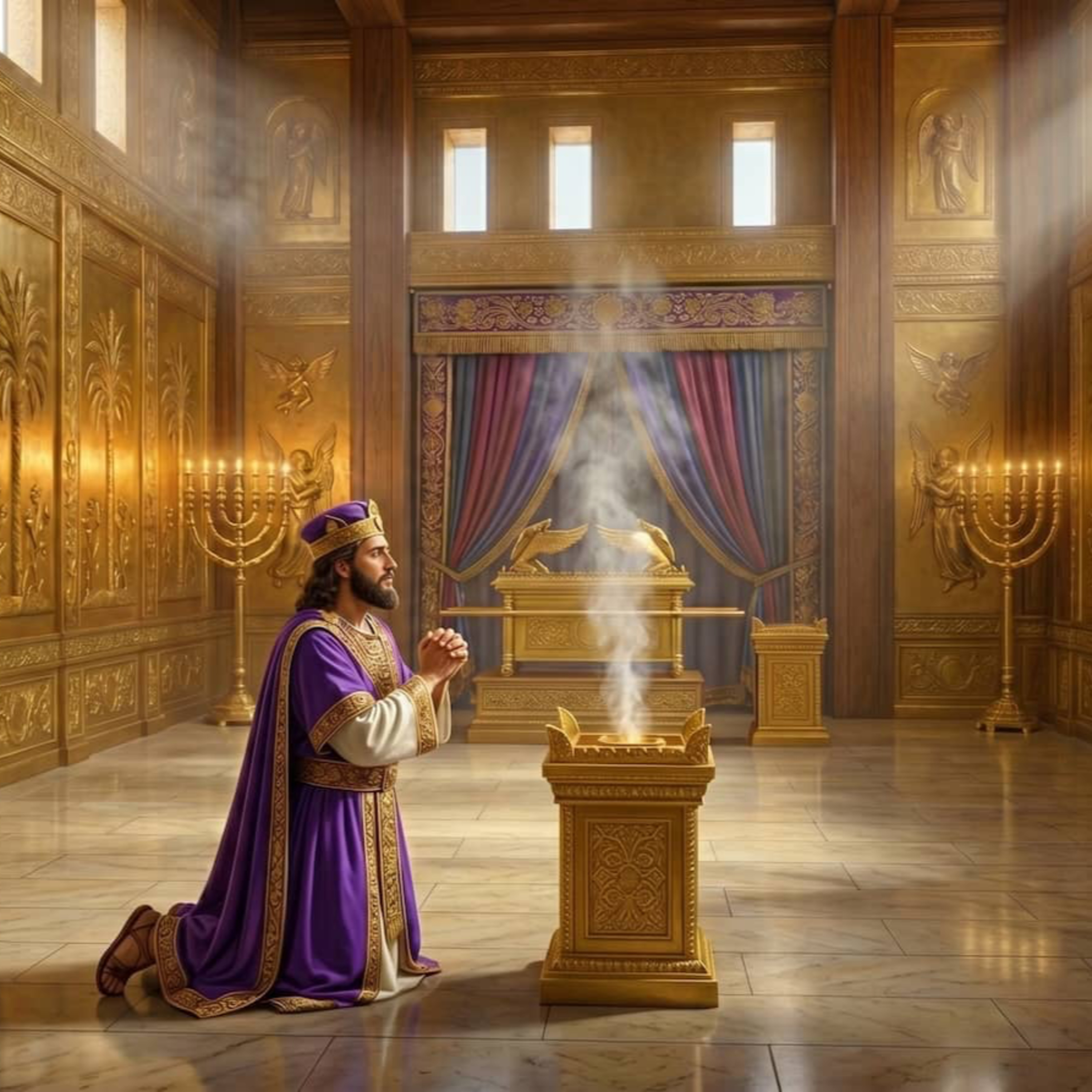 321. 1 Rois 9 - Dieu apparait une seconde fois à Salomon