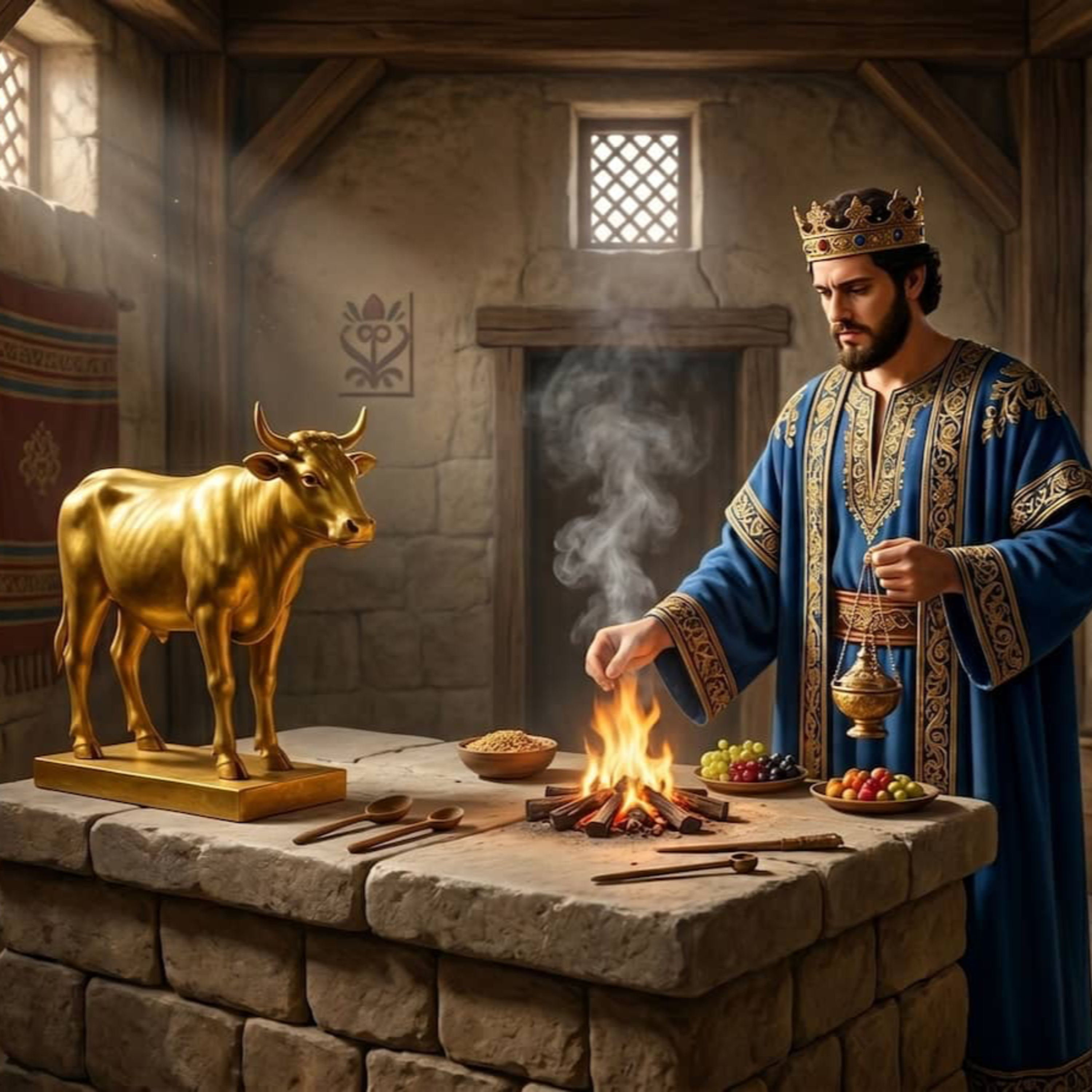 1 Rois 12 - Jéroboam, l’idolâtrie et les 2 veaux d’or (ép. 327)