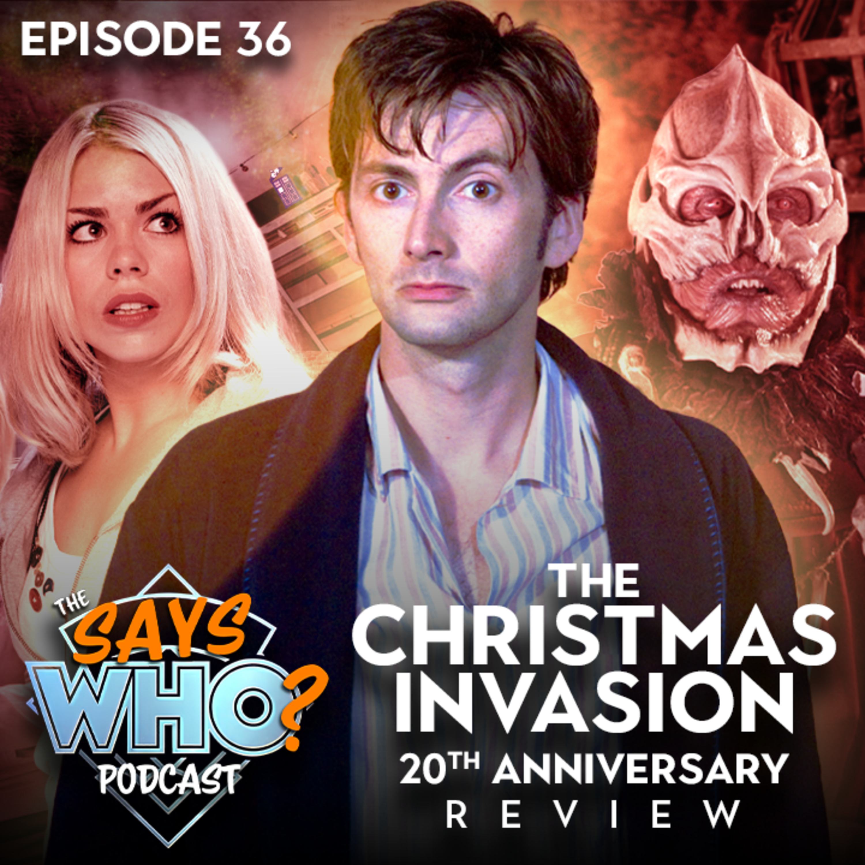 #36 The Christmas Invasion (20th Anniversary) REVIEW + The War Between FINALE