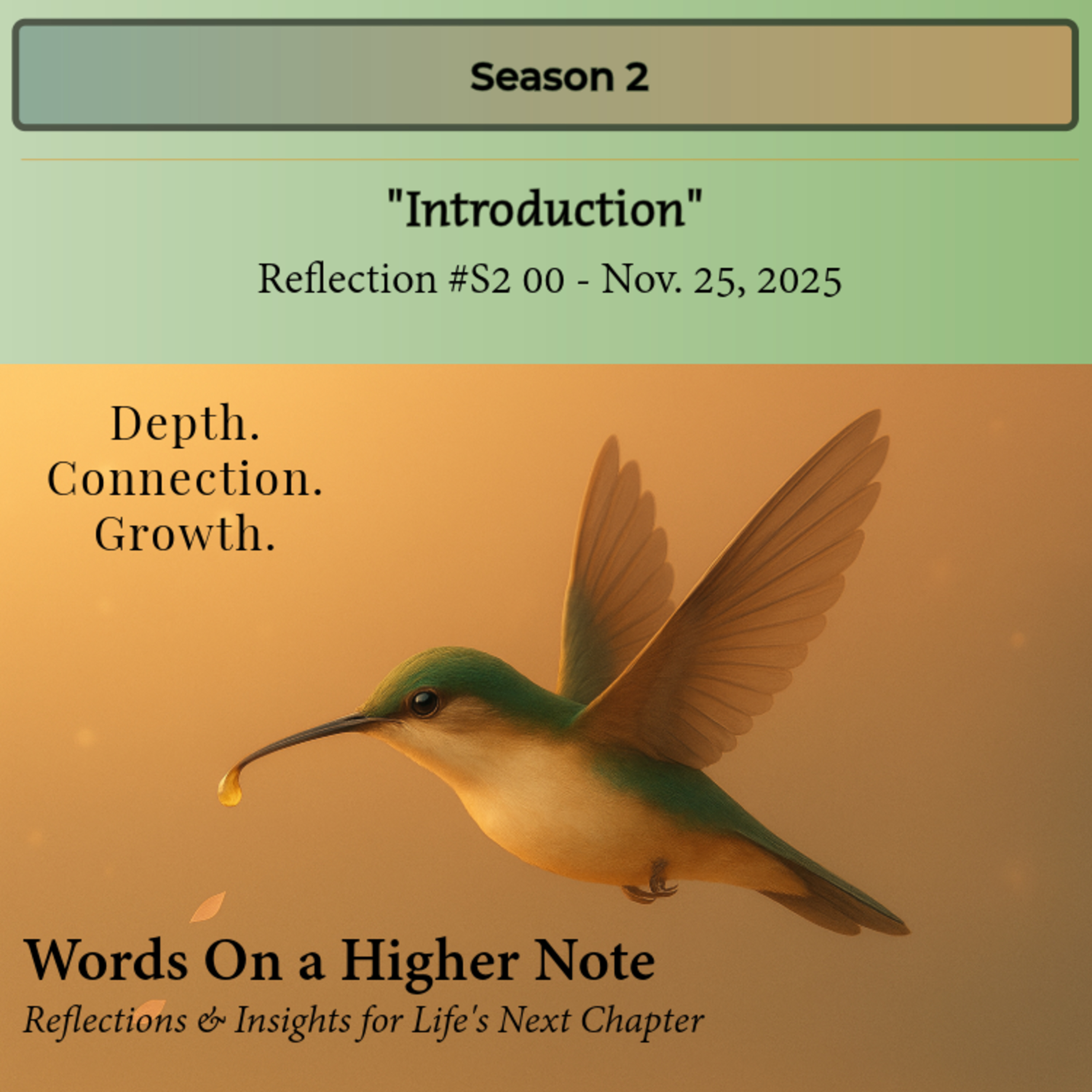 Season 2 Intro: What to Expect from the New Bi-Weekly Reflections episode artwork