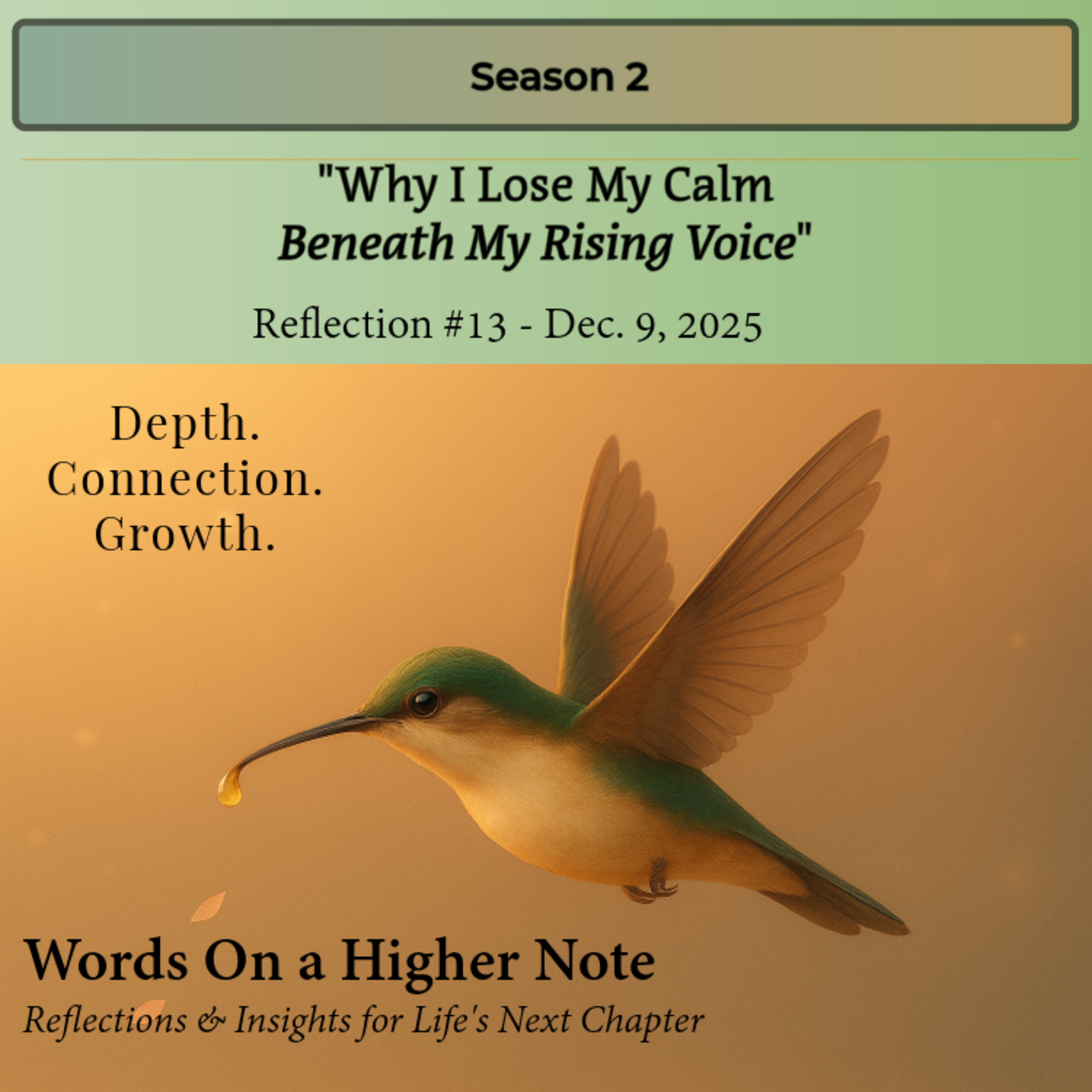 Why I Lose My Calm: Beneath My Rising Voice episode artwork