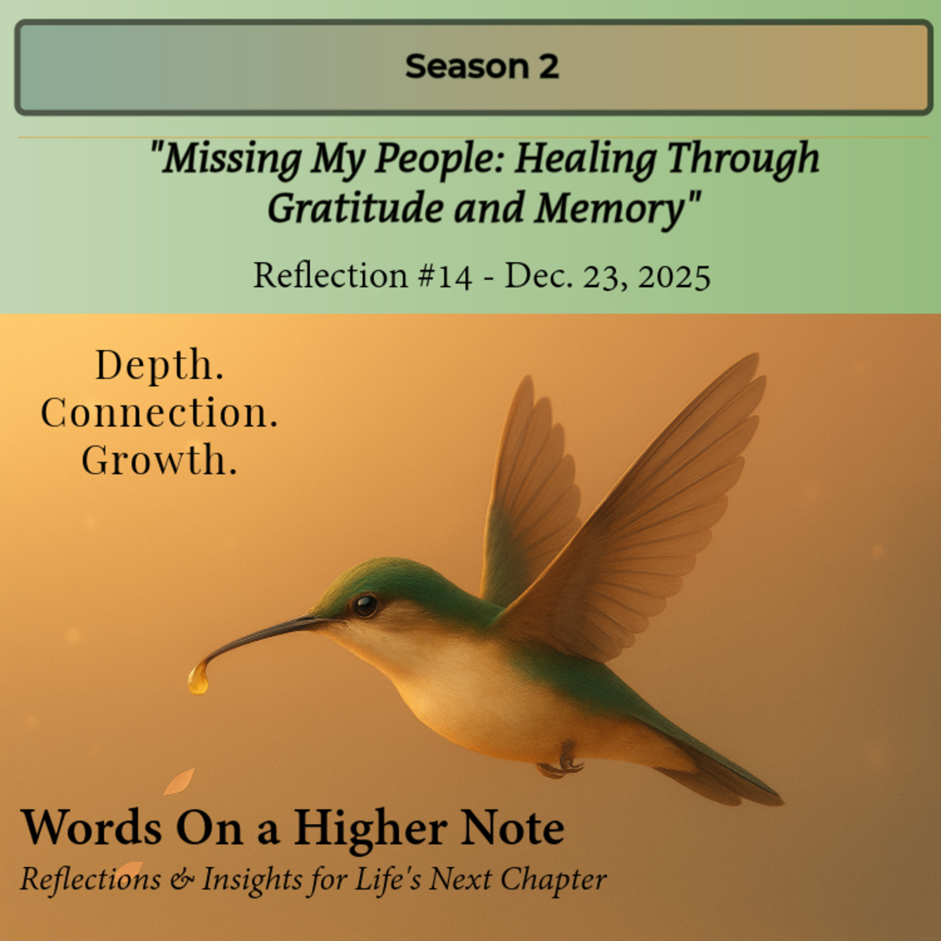 From Missing My People to Remembering the Good Moments with Gratitude episode artwork