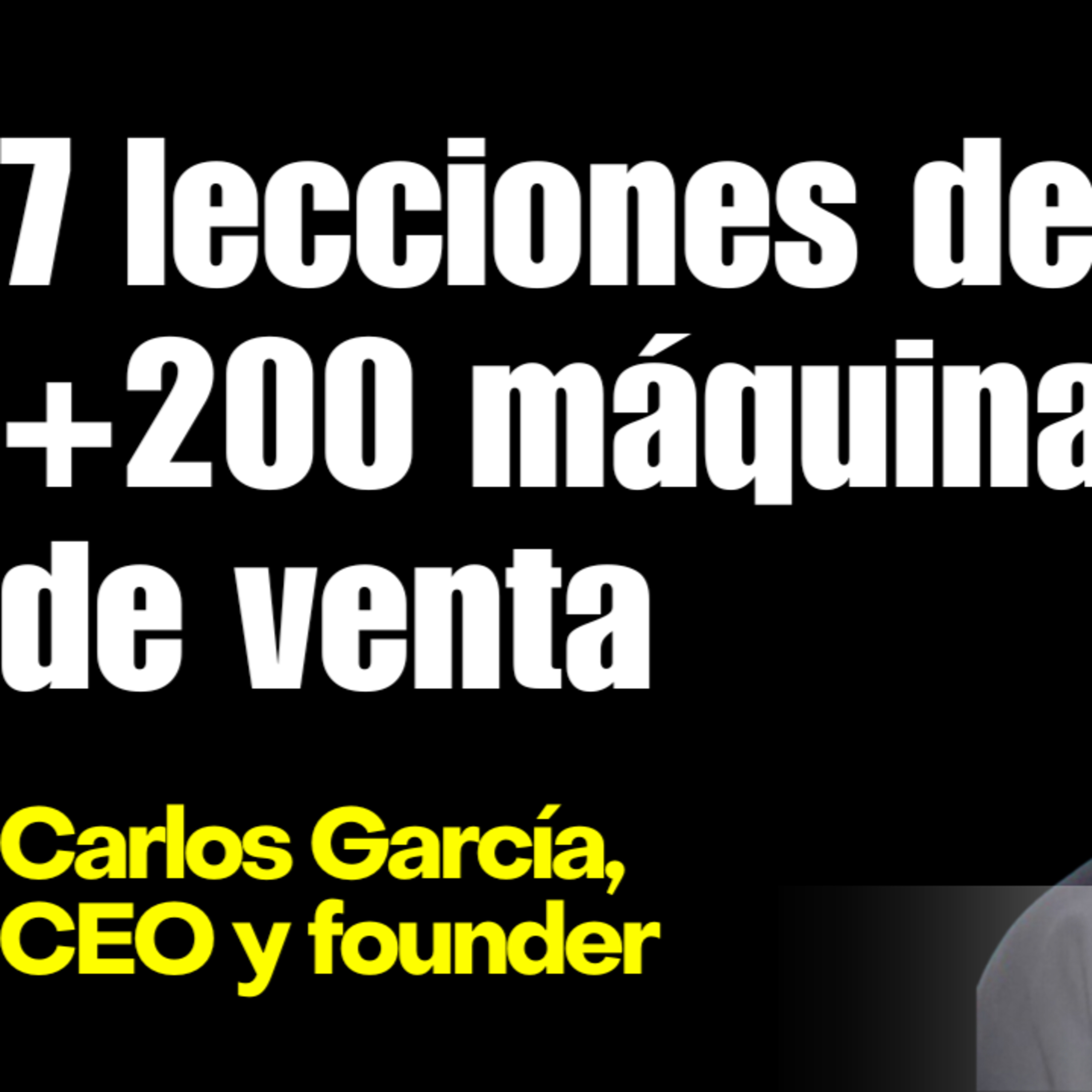 Dejar 8.000€/mes para ‘sufrir’ emprendiendo - Carlos García, CEO y Founder de Biatic episode artwork