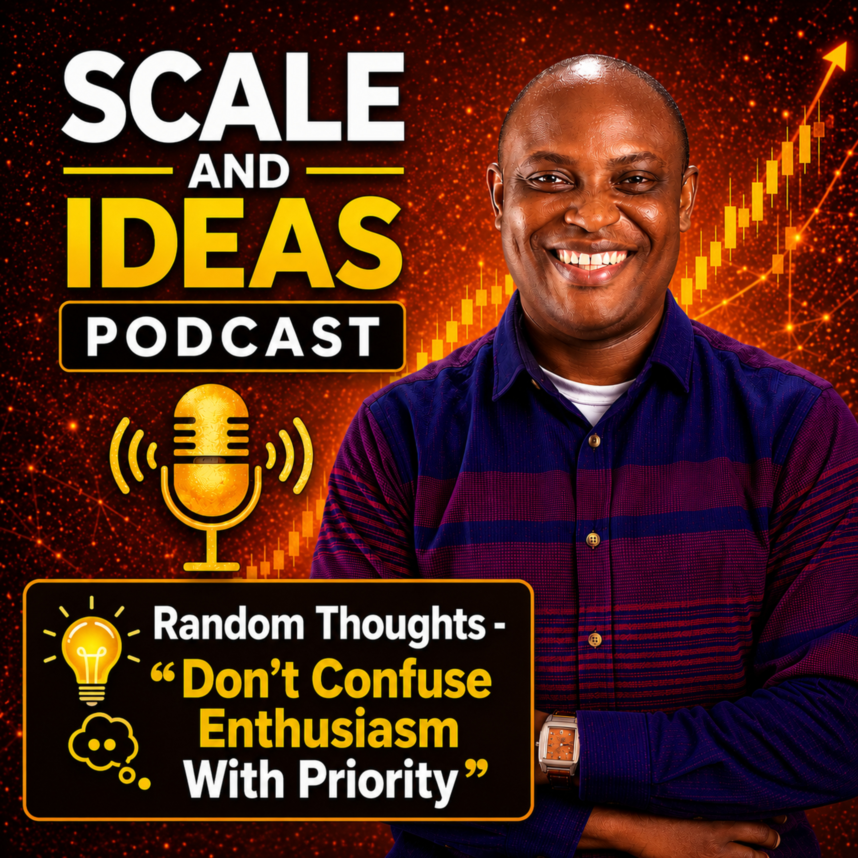 Random Thoughts — "Don't Confuse Enthusiasm With Priority" episode artwork