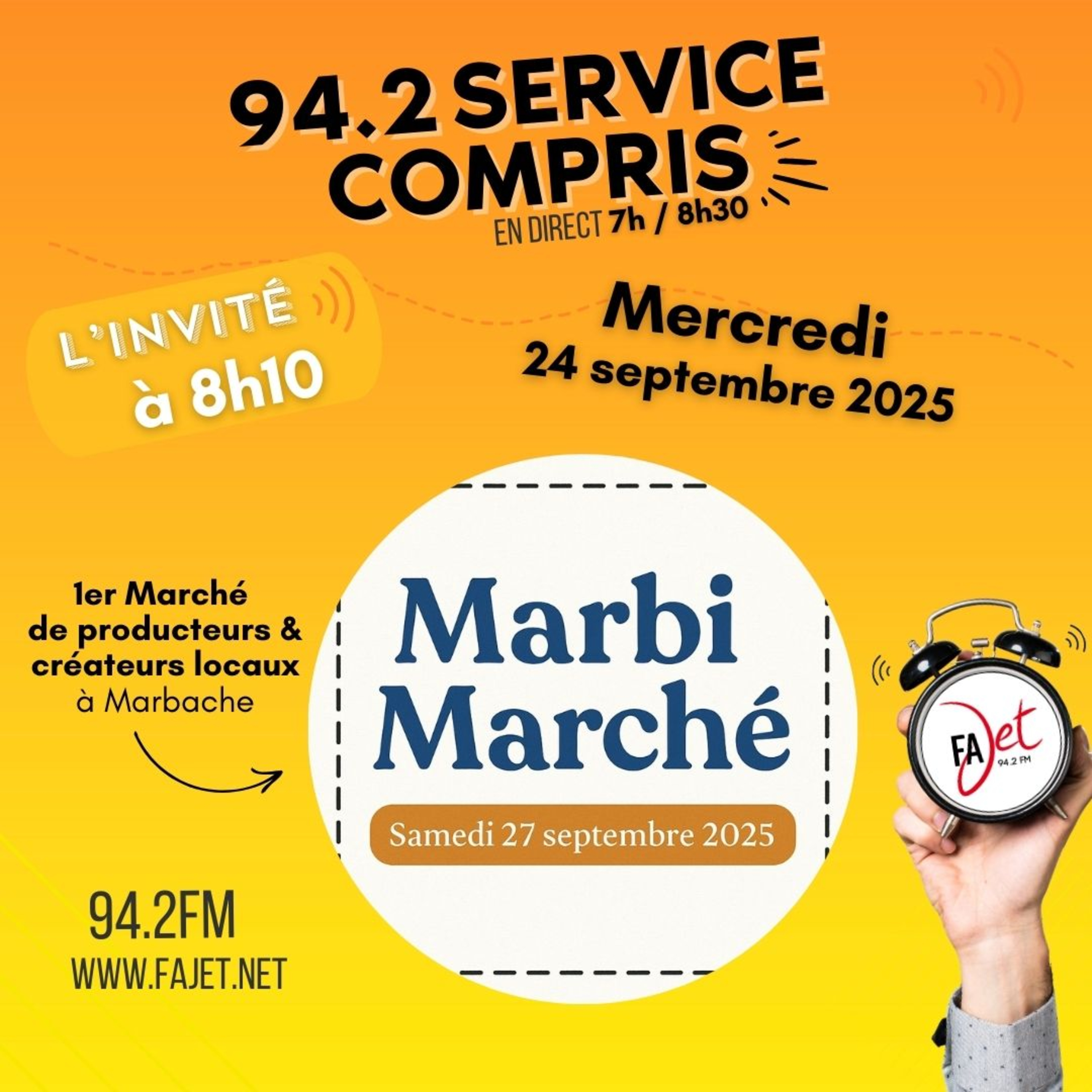 L\'interview de la matinale - radio Fajet