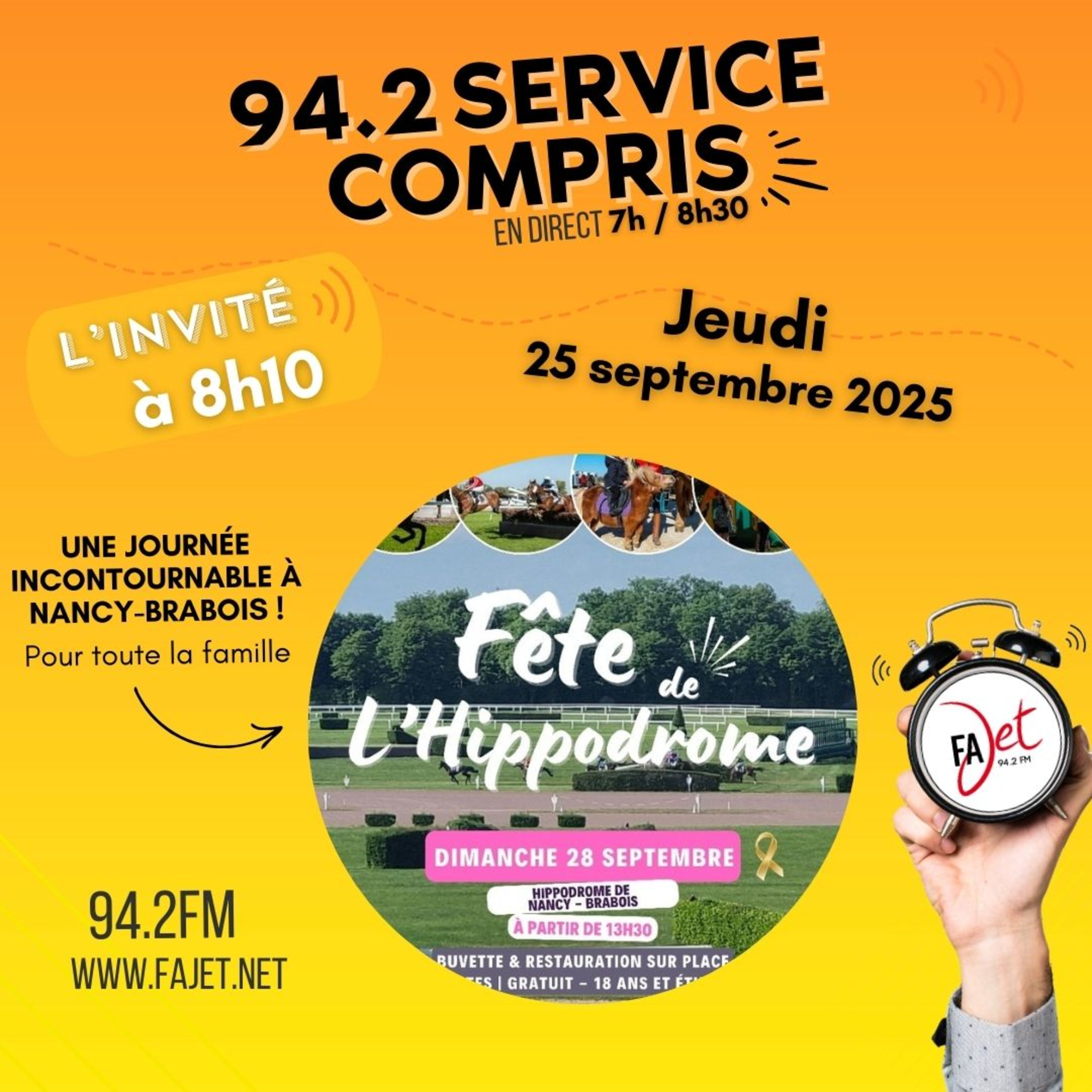 L\'interview de la matinale - radio Fajet